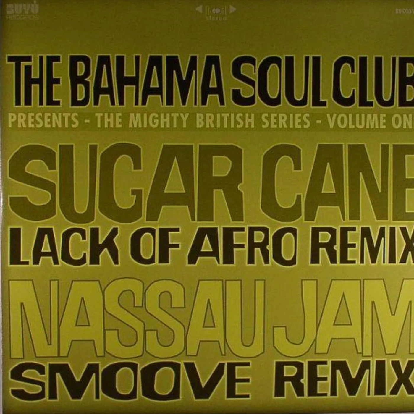 The Bahama Soul Club MIGHTY BRITISH SERIES 1 Vinyl Record - UK Release