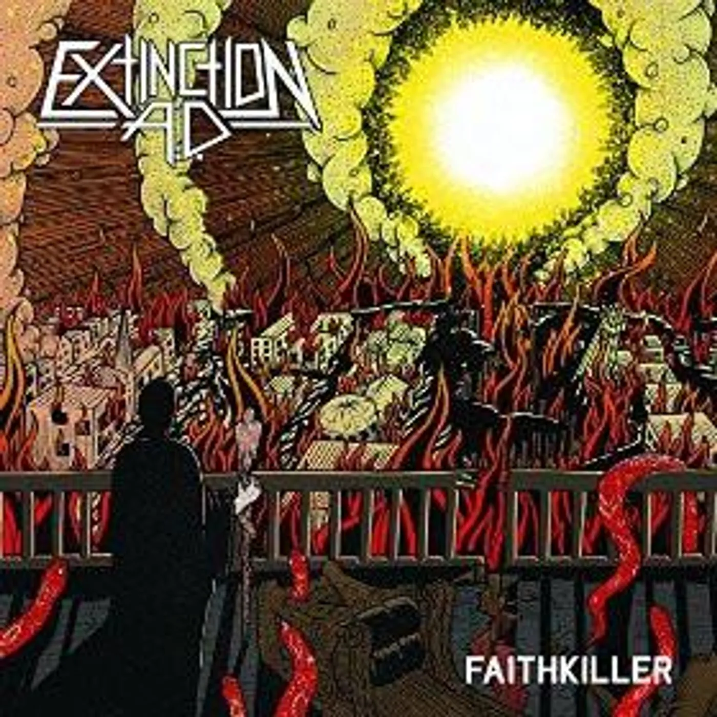 EXTINCTION AD FAITHKILLER Vinyl Record