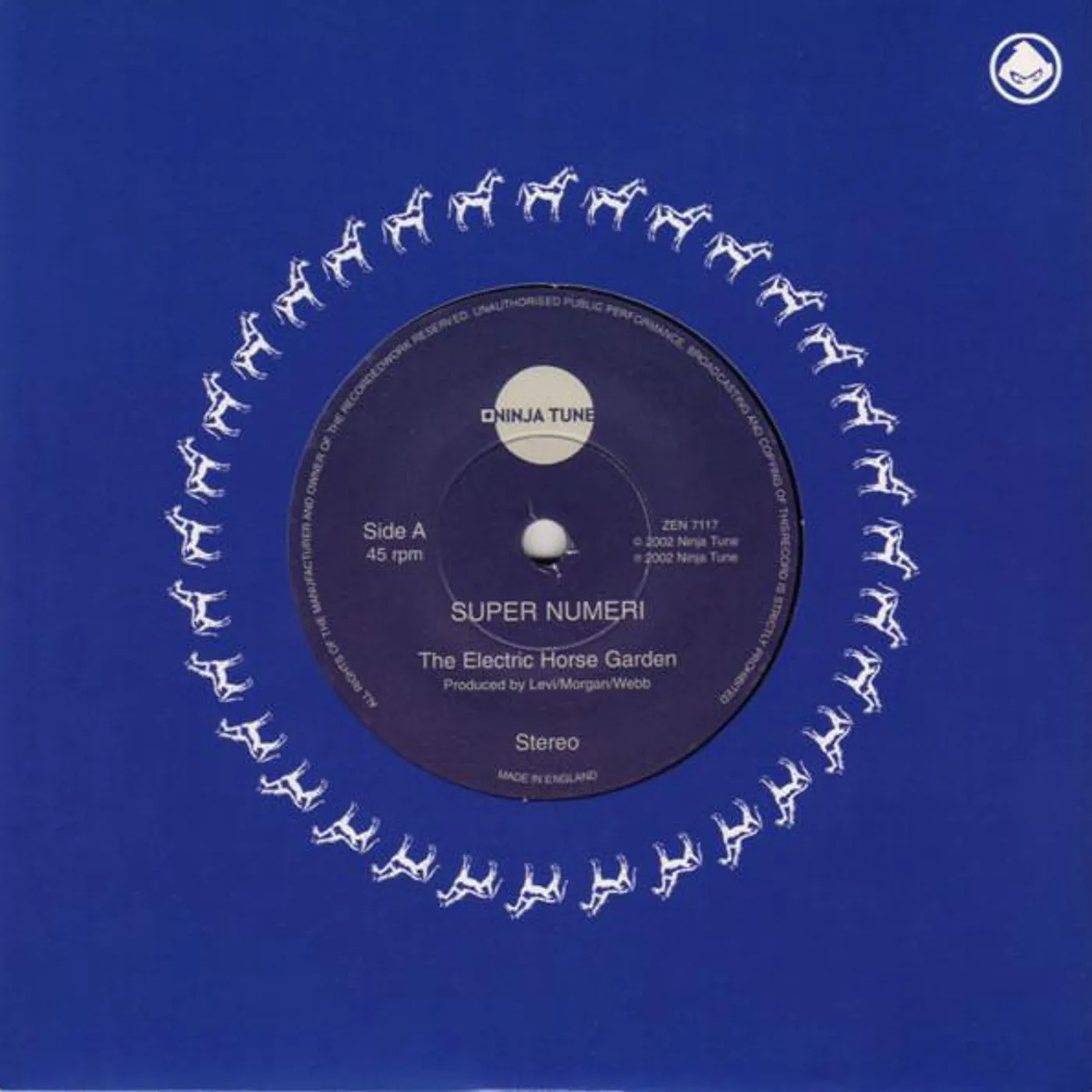 Super Numeri Electric Horse Garden 7 Vinyl Record