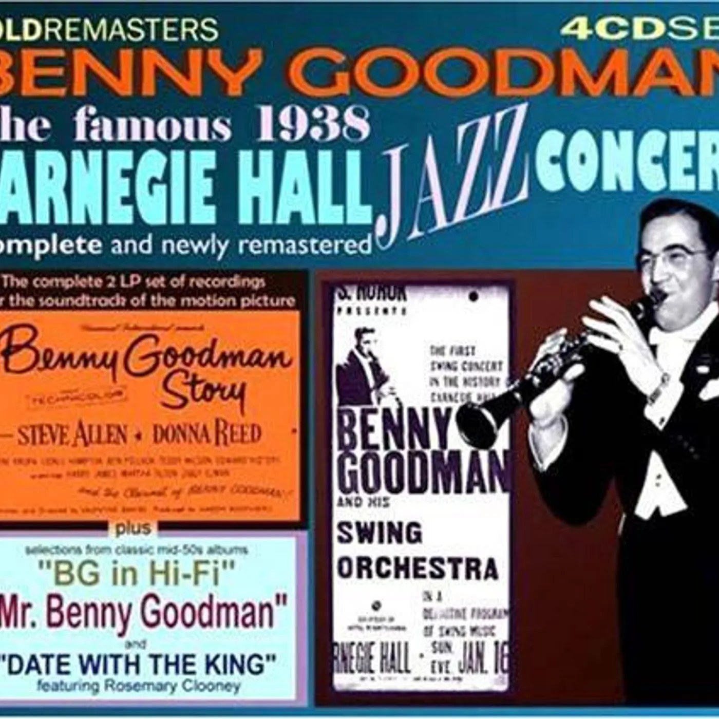 Benny Goodman FAMOUS 1938 CARNEGIE HALL JAZZ CONCERT CD