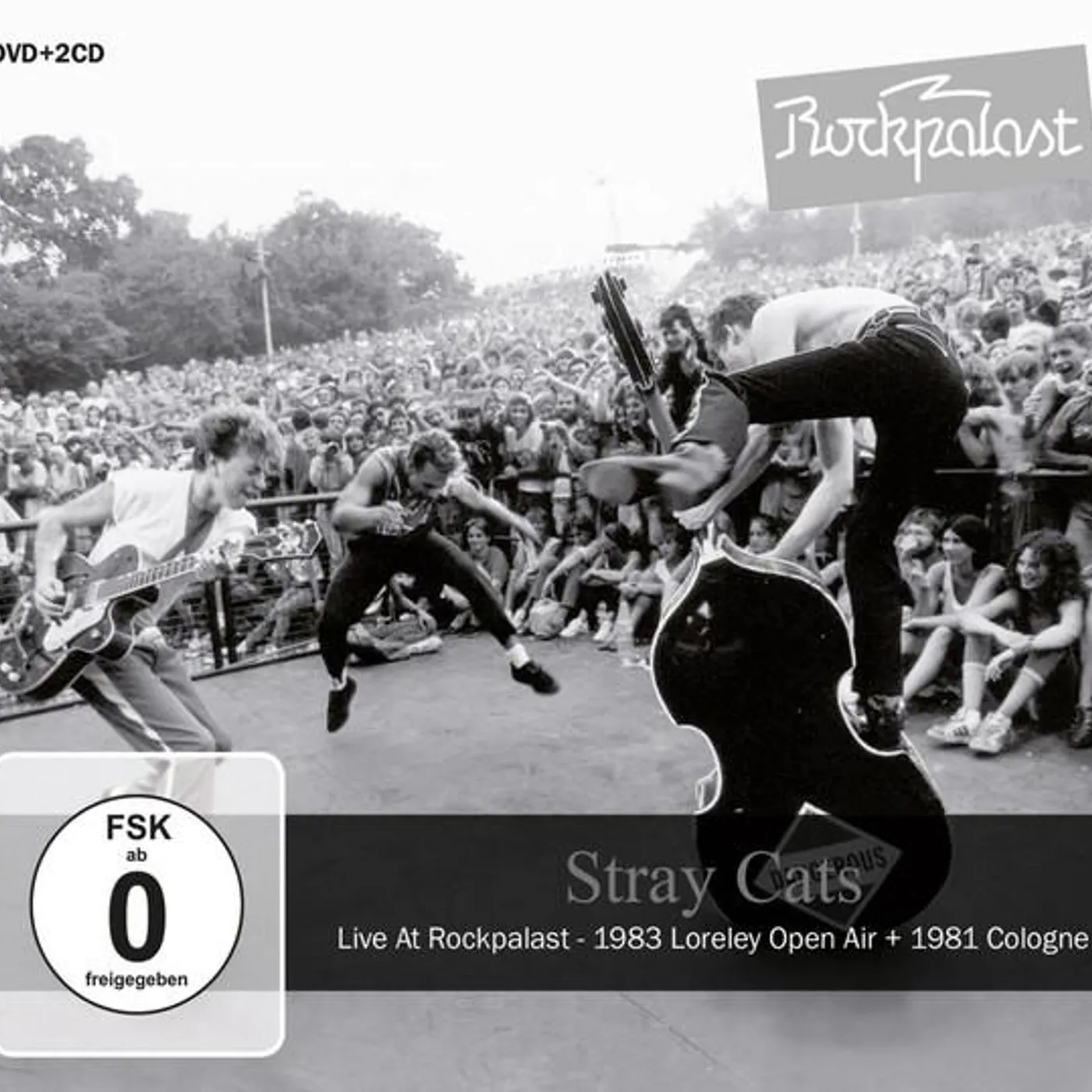 Stray Cats LIVE AT ROCKPALAST: 1983 LORELEY OPEN AIR & 1981 COLOGNE (CD/DVD) CD