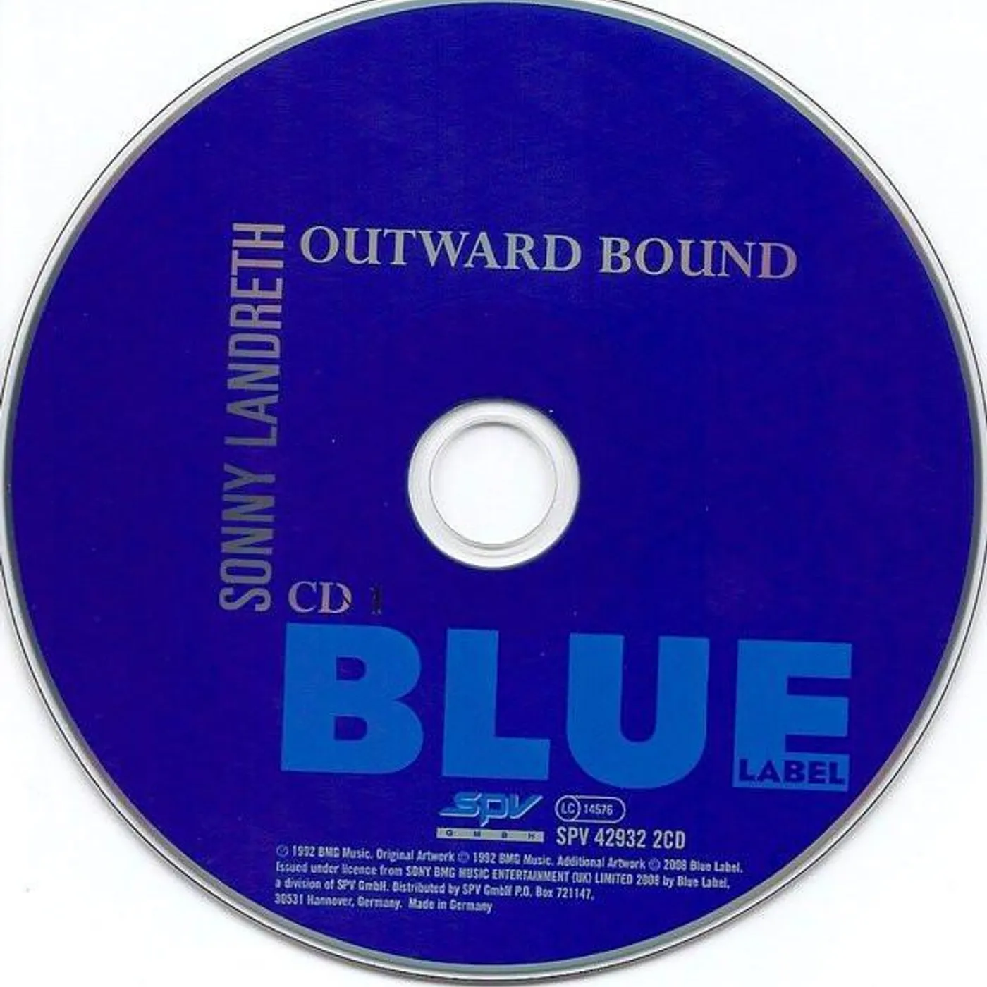 Sonny Landreth OUTWARD BOUND/SOUTH OF CD