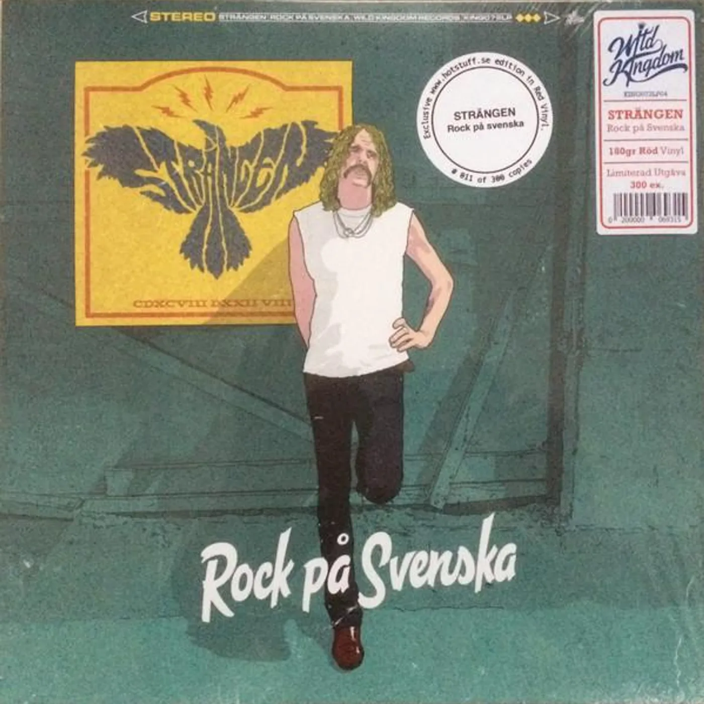 Strängen Rock Pa Svenska Vinyl Record
