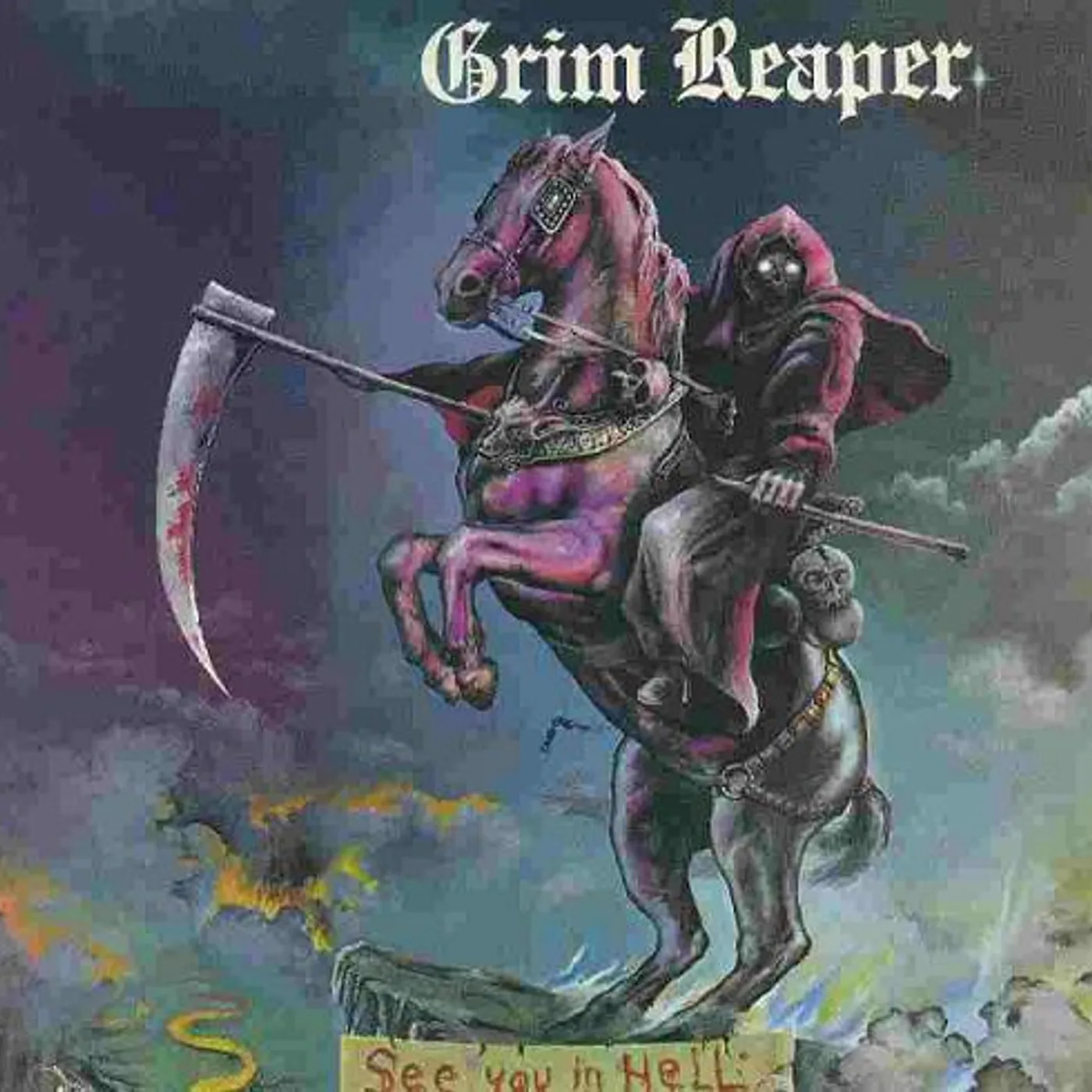 Grim Reaper SEE YOU IN HELL CD