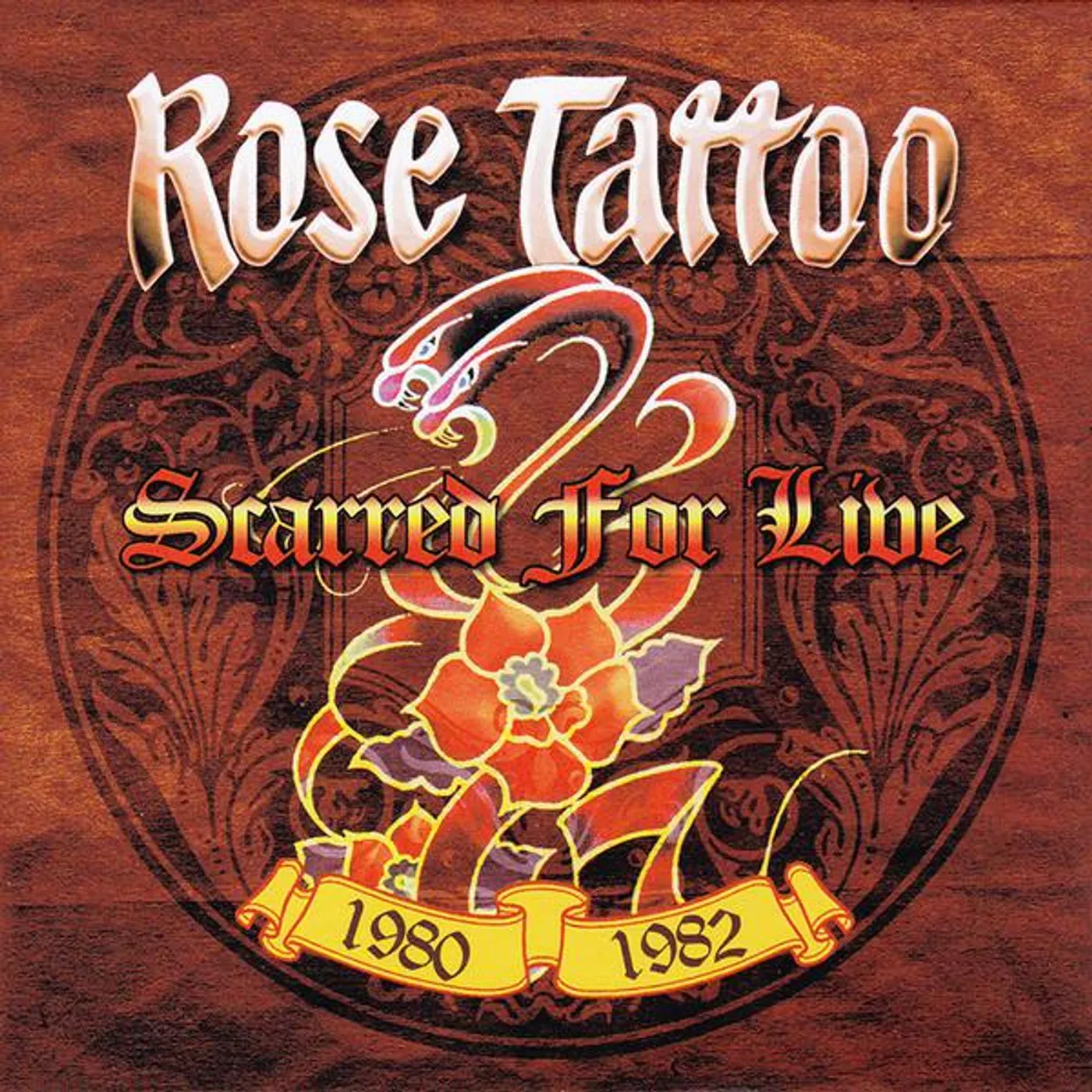 Rose Tattoo SCARRED FOR LIVE 1980-1982 CD
