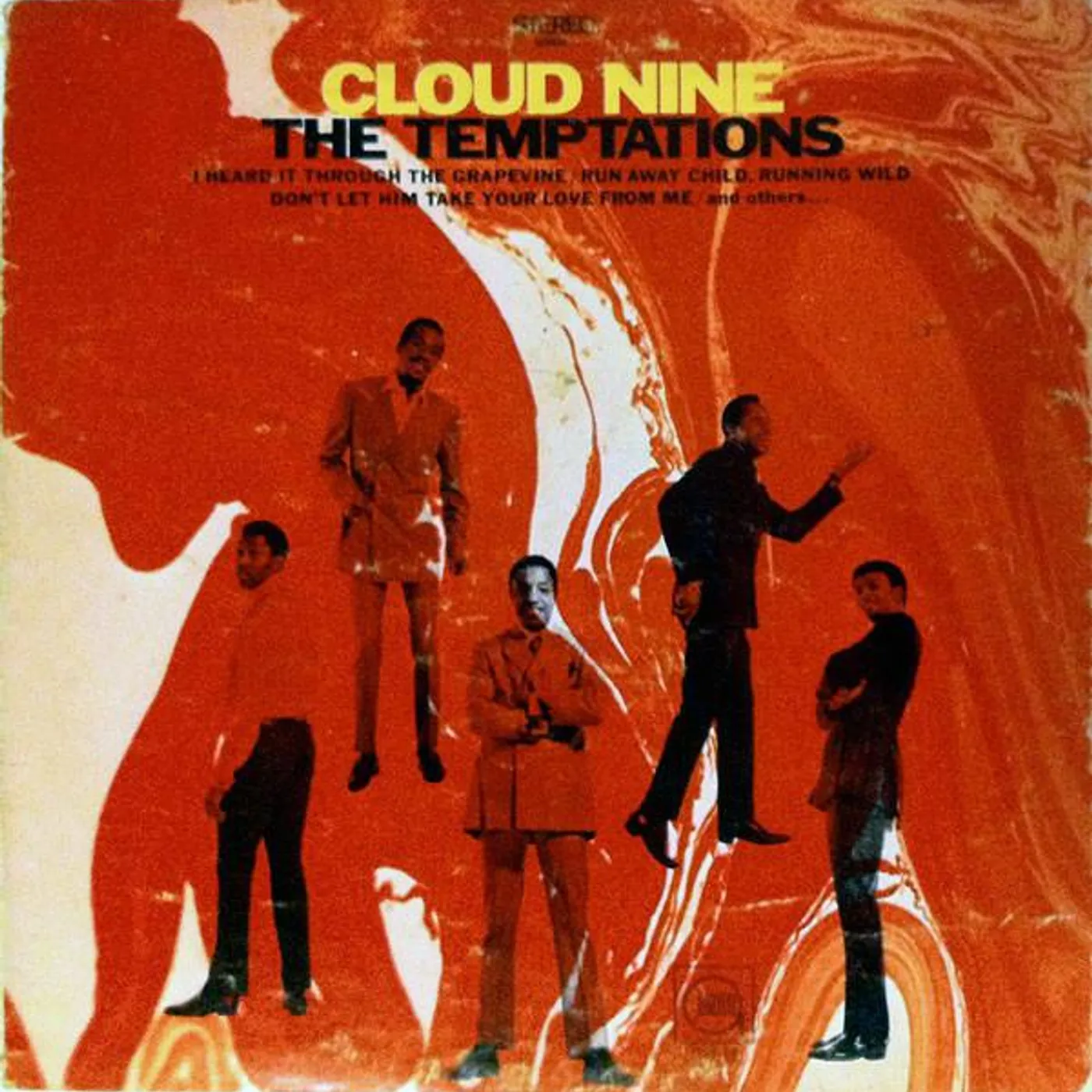 The Temptations CLOUD NINE Vinyl Record