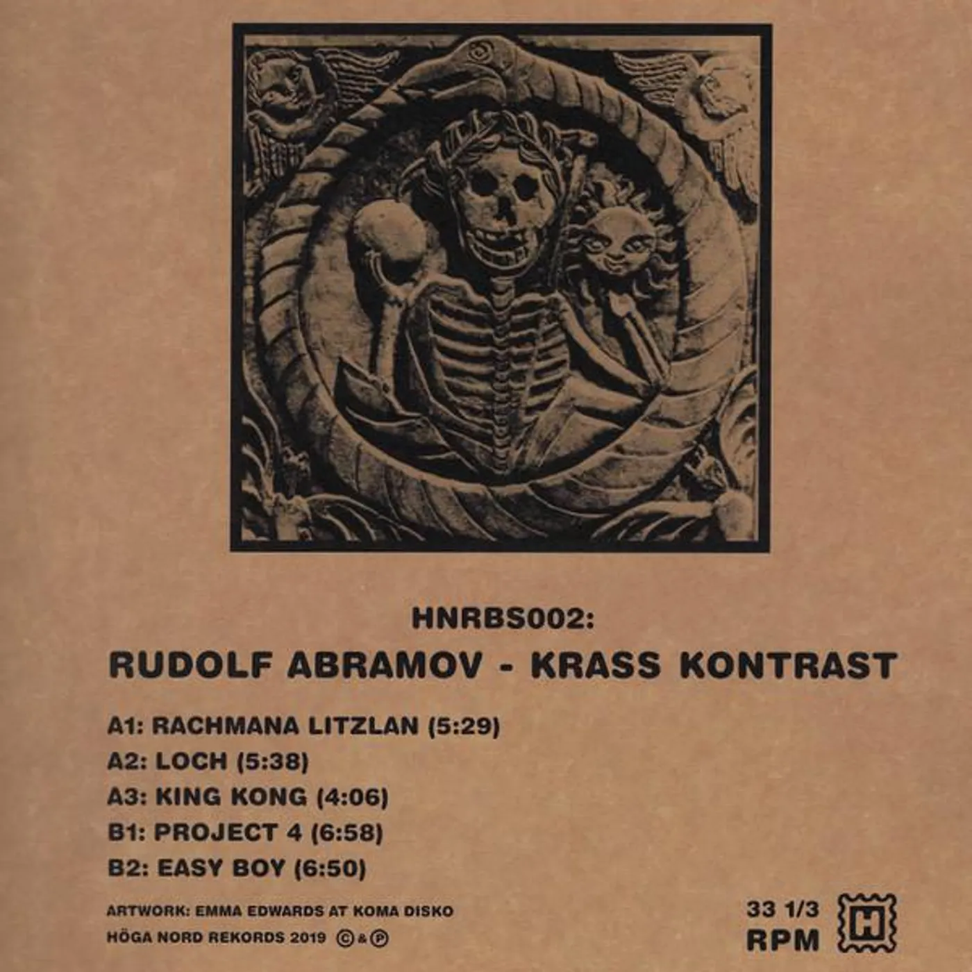 Rudolf Abramov Krass Kontrast Vinyl Record