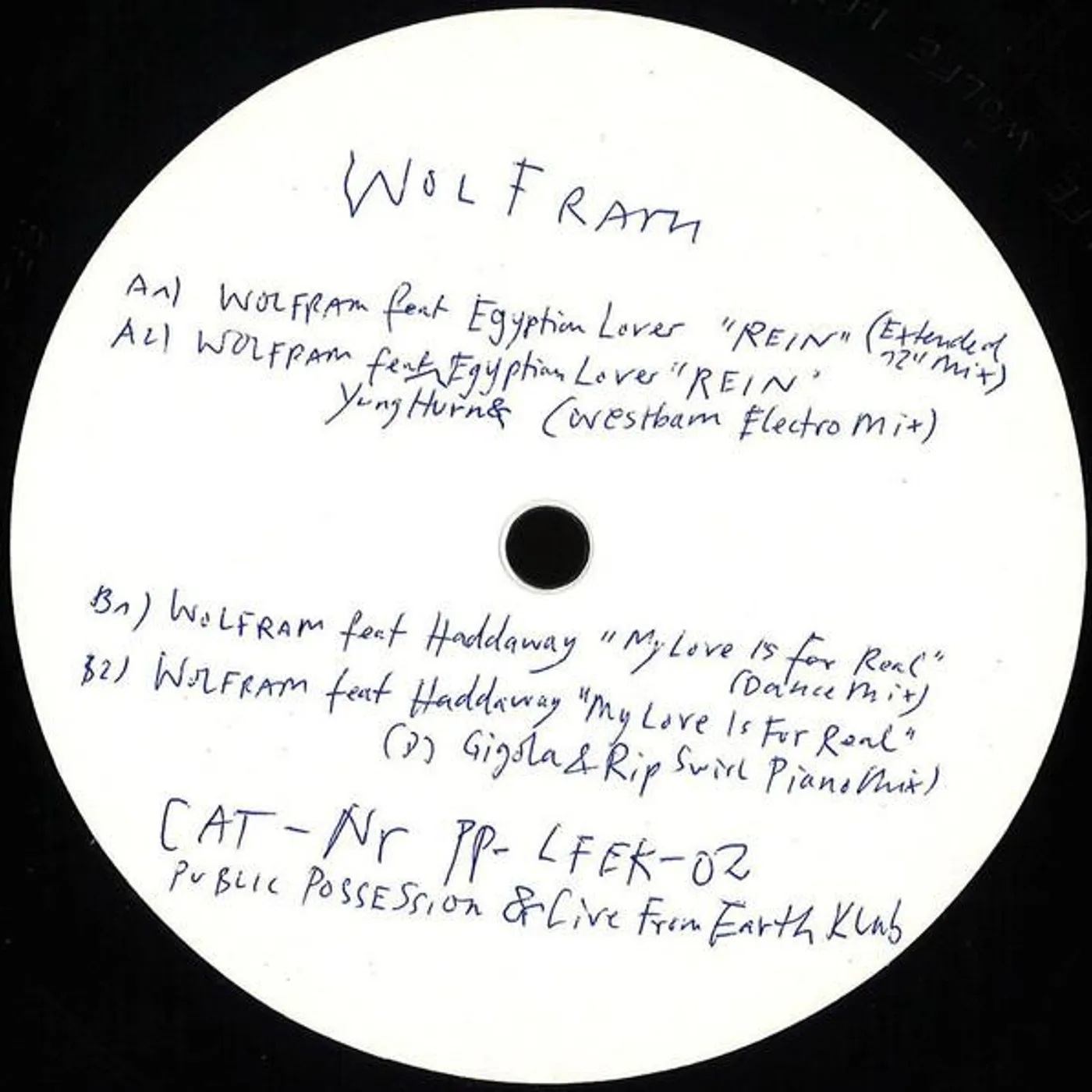Wolfram Remix EP Vinyl Record