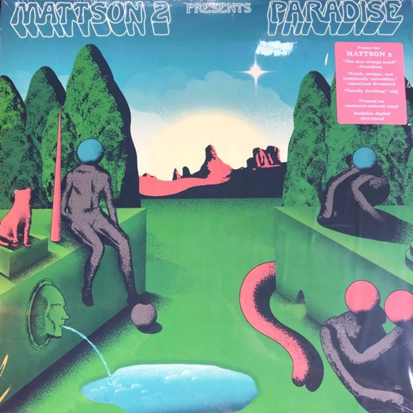 The Mattson 2 PARADISE (SEA CLIFF COLORED VINYL) Vinyl Record