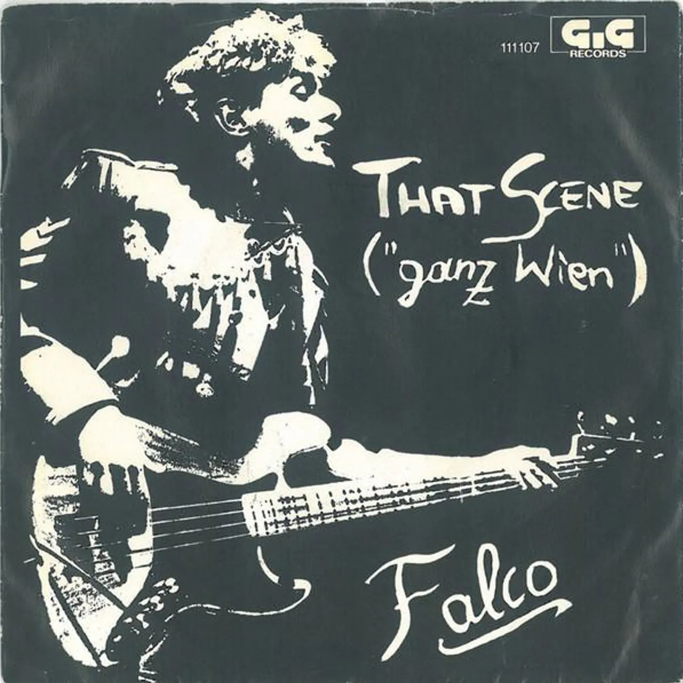 Falco THAT SCENE (GANZ WIEN) Vinyl Record
