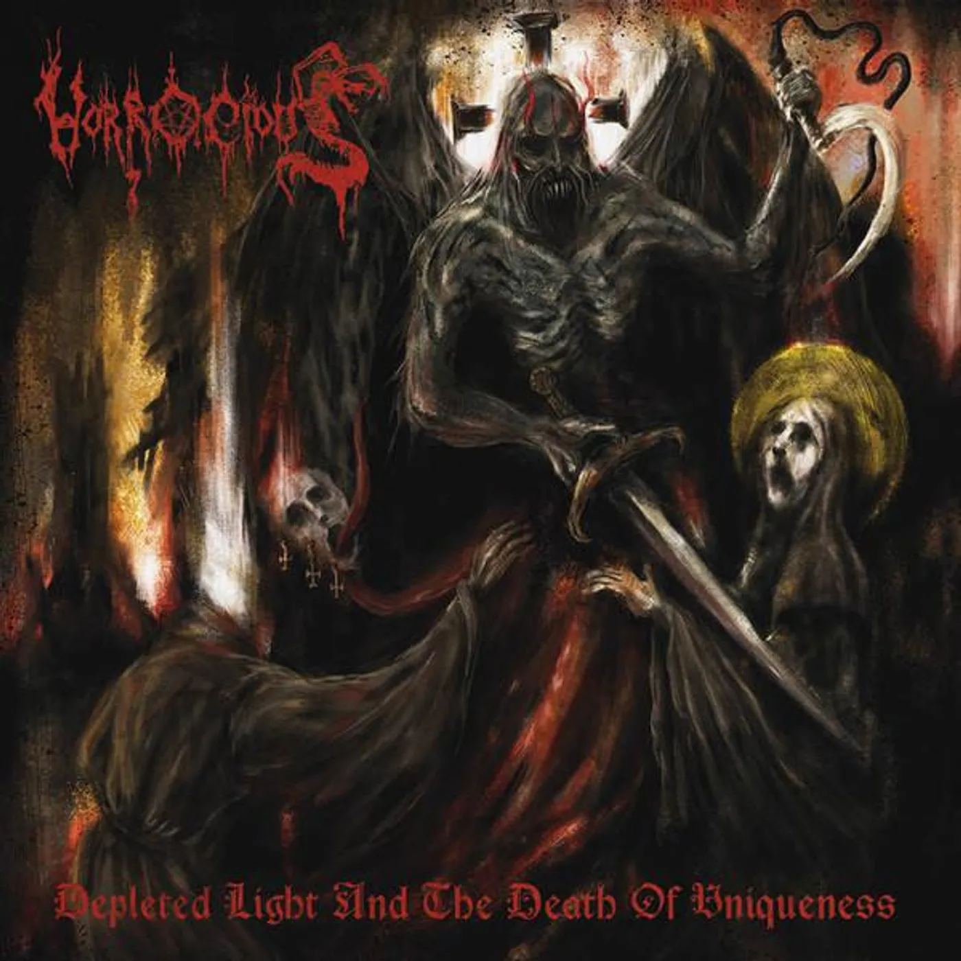 Horrocious DEPLETED LIGHT & THE DEATH OF UNIQUENESS CD
