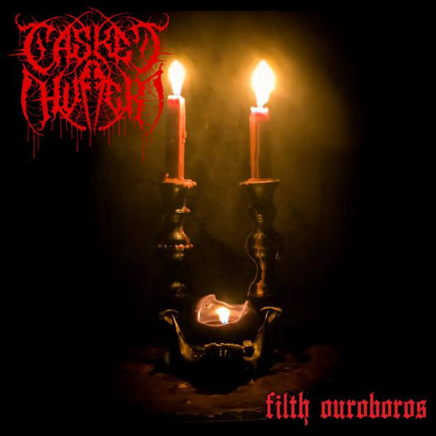 Casket Huffer Filth Ouroboros Vinyl Record