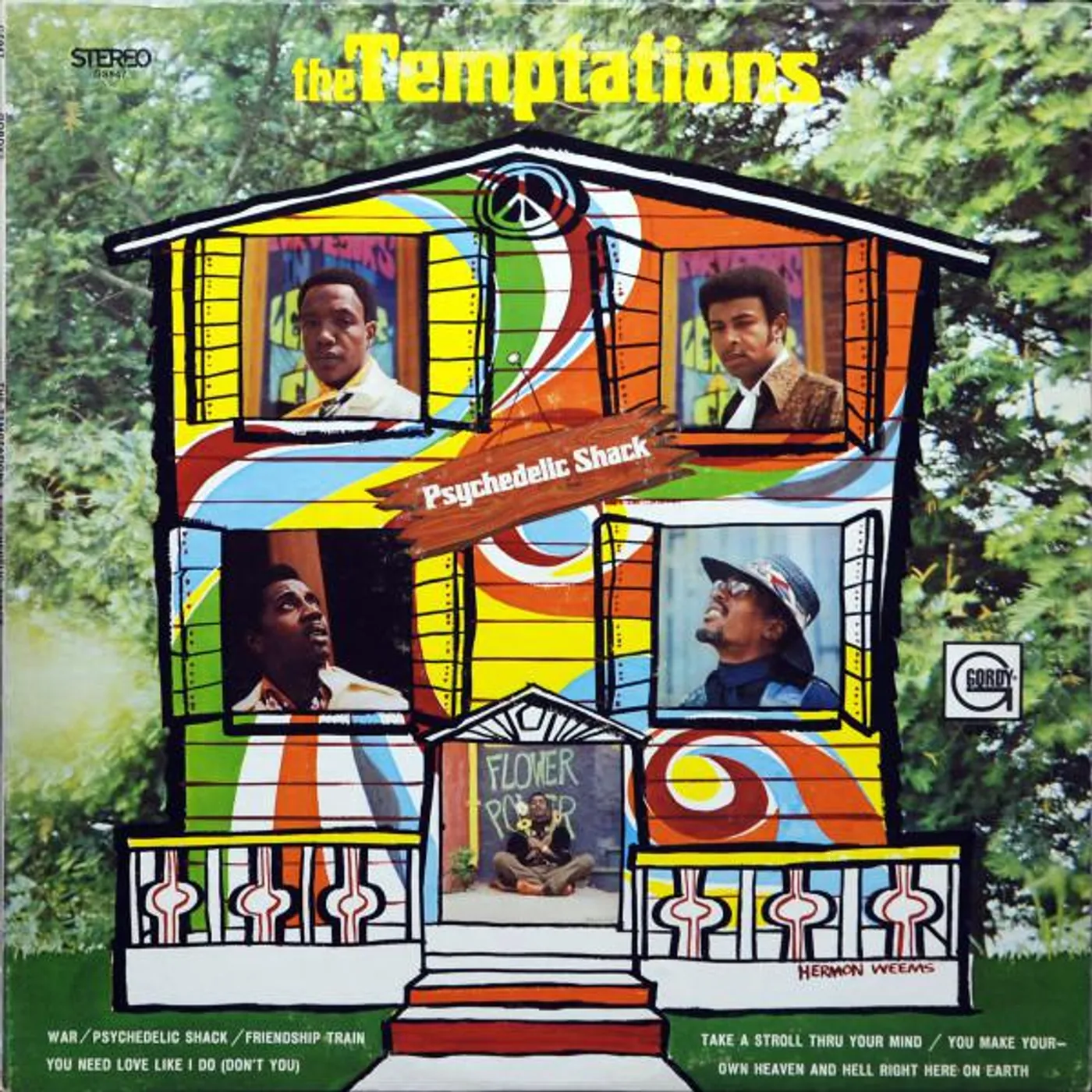 The Temptations PSYCHEDELIC SHACK (180G) Vinyl Record