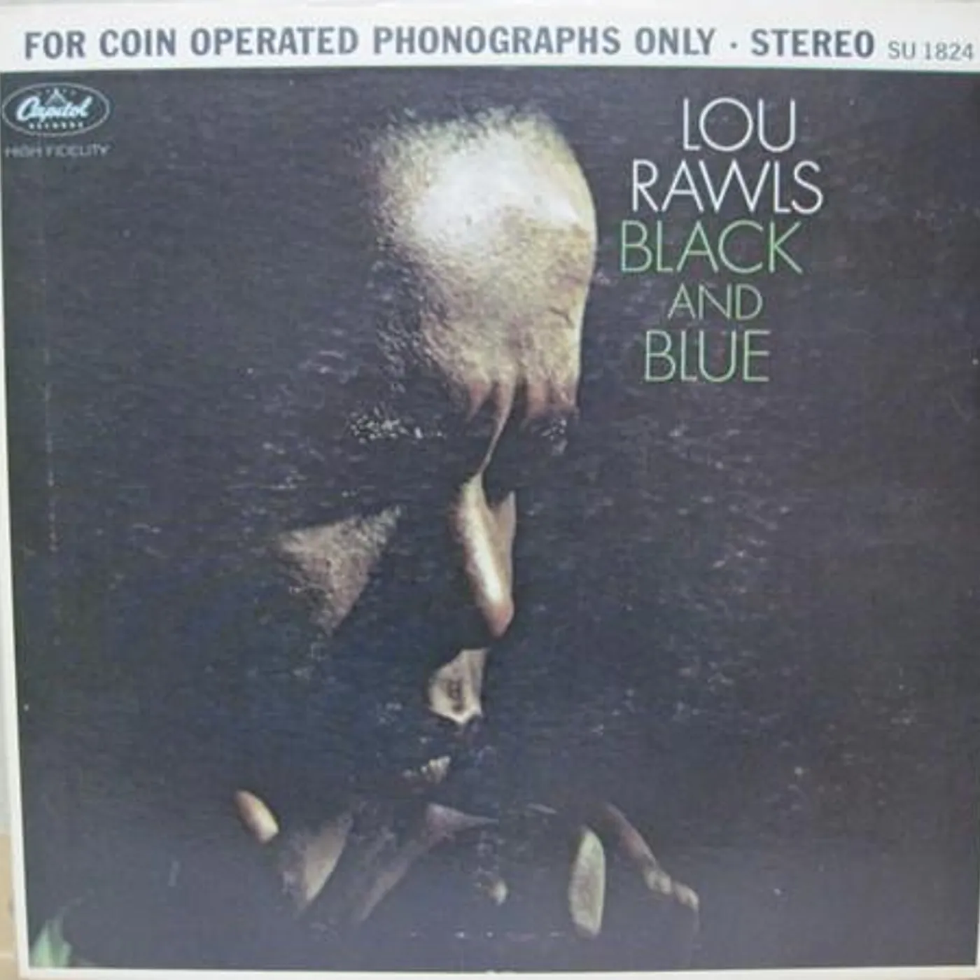 Lou Rawls BLACK & BLUE Vinyl Record