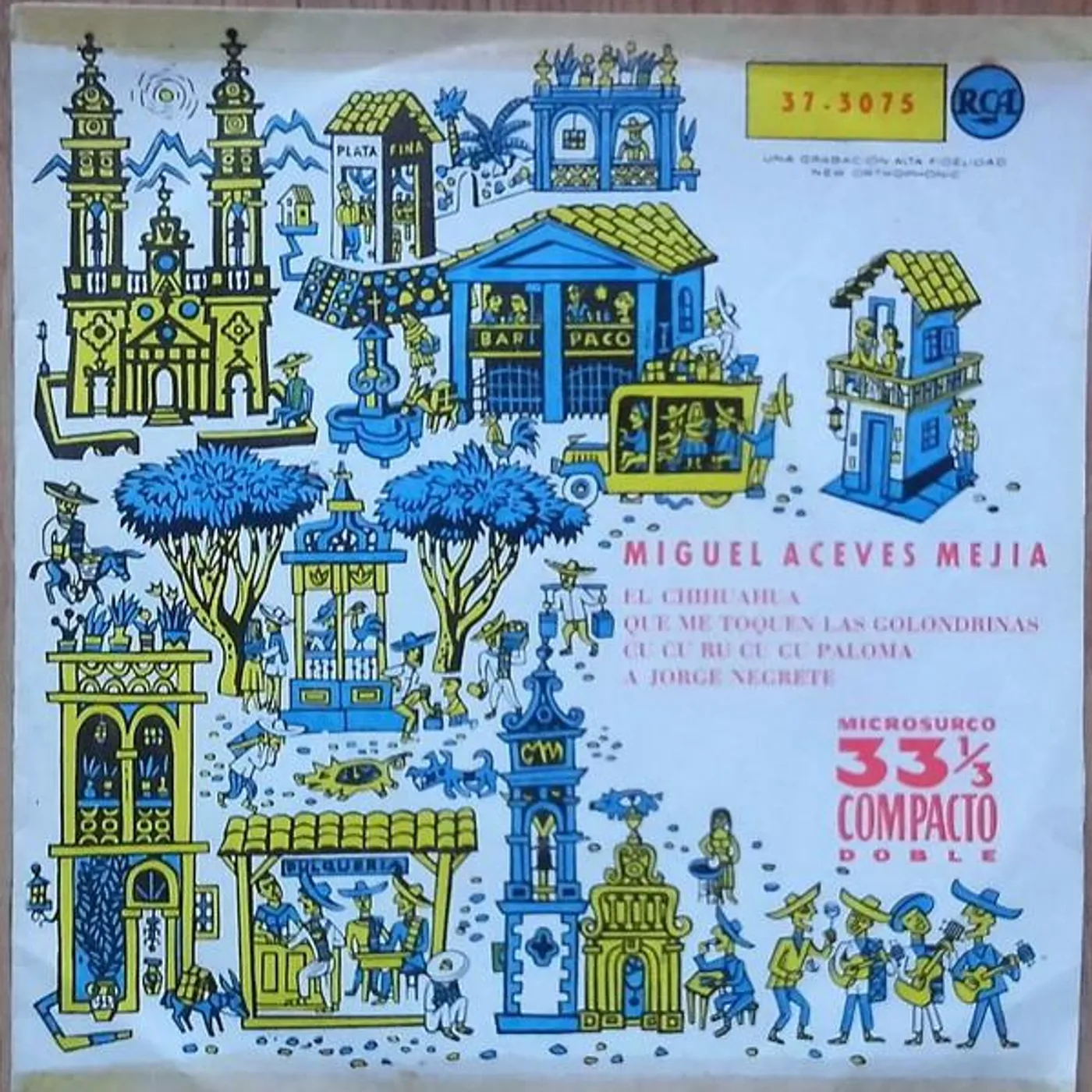 Miguel Aceves Mejia CANCIONES POPULARES DE MEXICO 2 CD