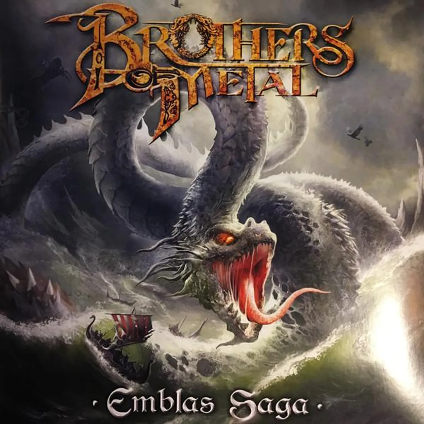 Brothers of Metal Emblas Saga (Green) Vinyl Record