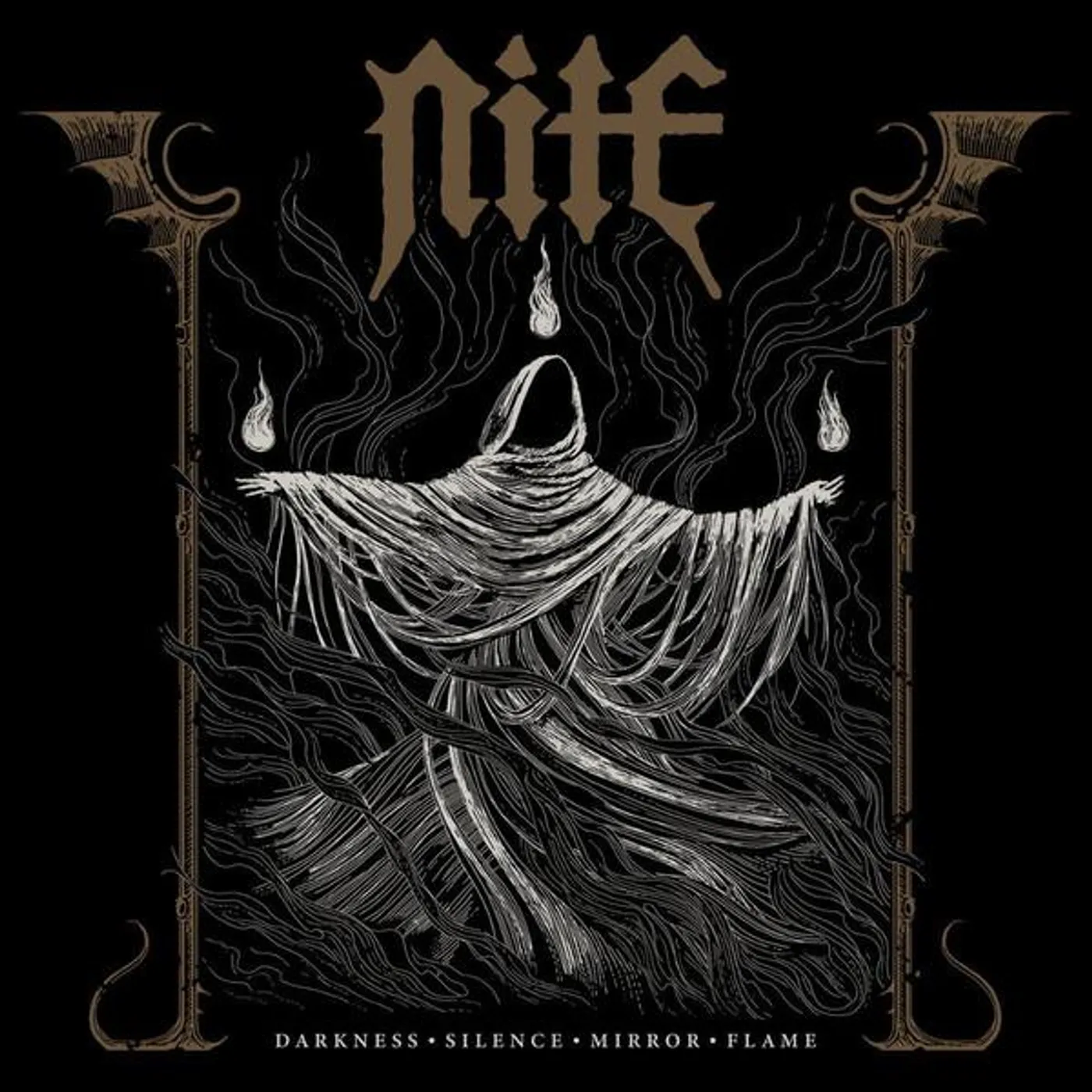 Nite DARKNESS SILENCE MIRROR FLAME (2020) Vinyl Record