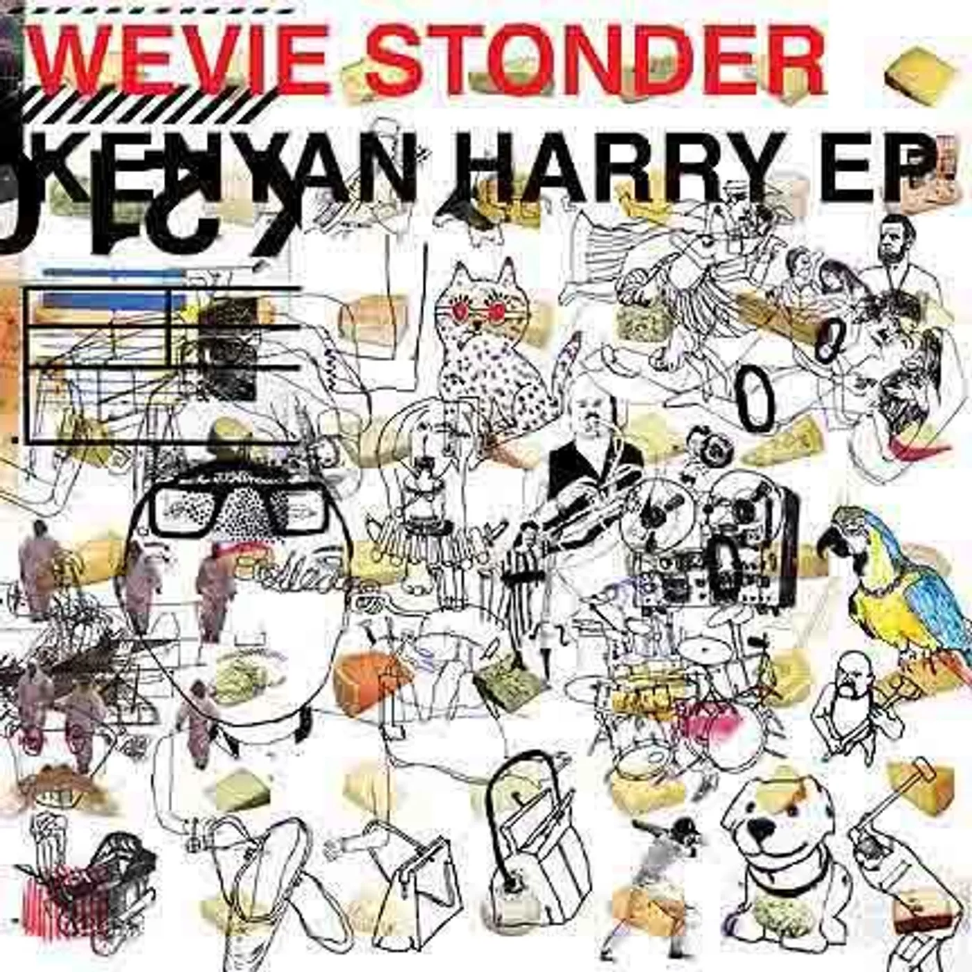 Wevie Stonder KENYAN HARRY Vinyl Record