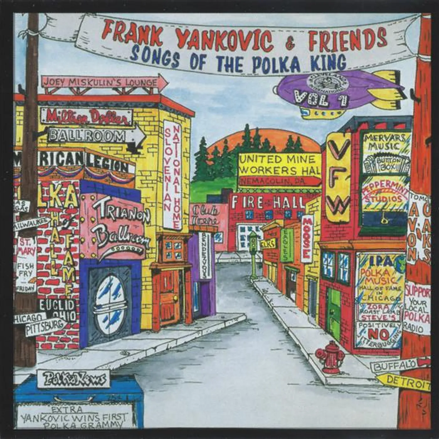 Frank Yankovic SONGS OF THE POLKA KING CD
