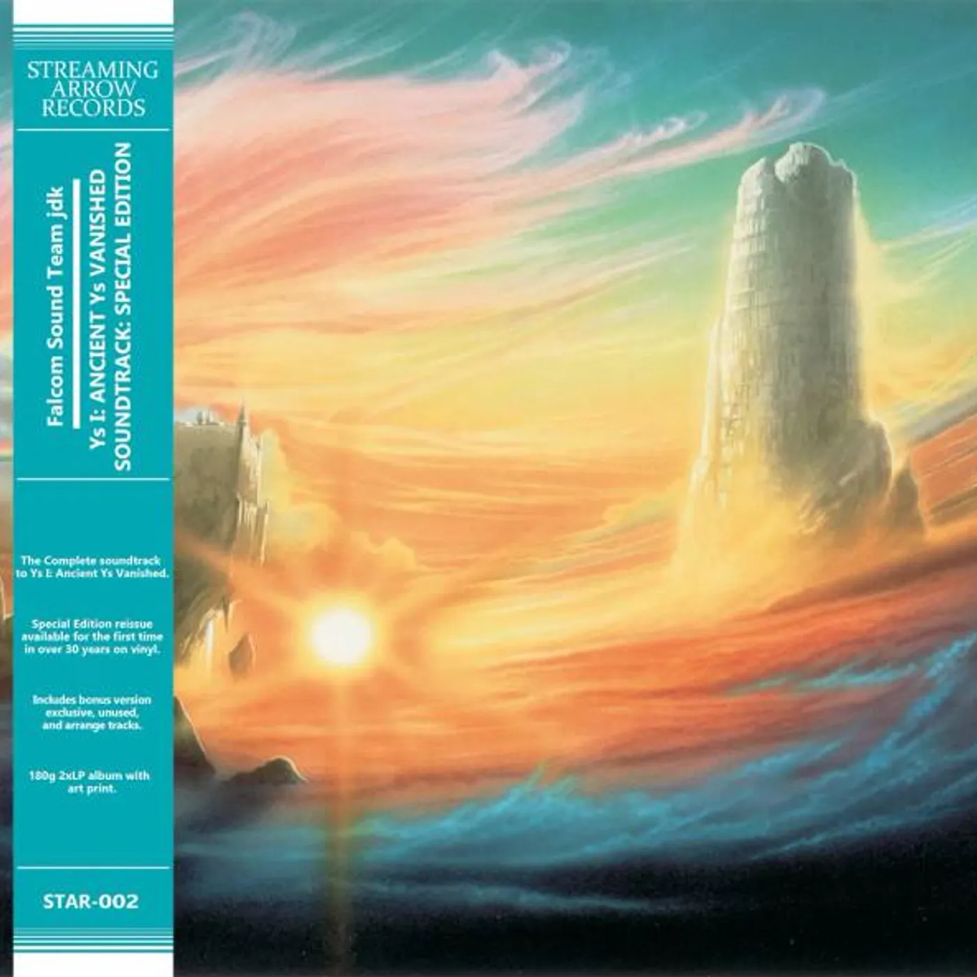 Falcom Sound Team jdk YS I: ANCIENT YS VANISHED SOUNDTRACK: SPECIAL ED. CD