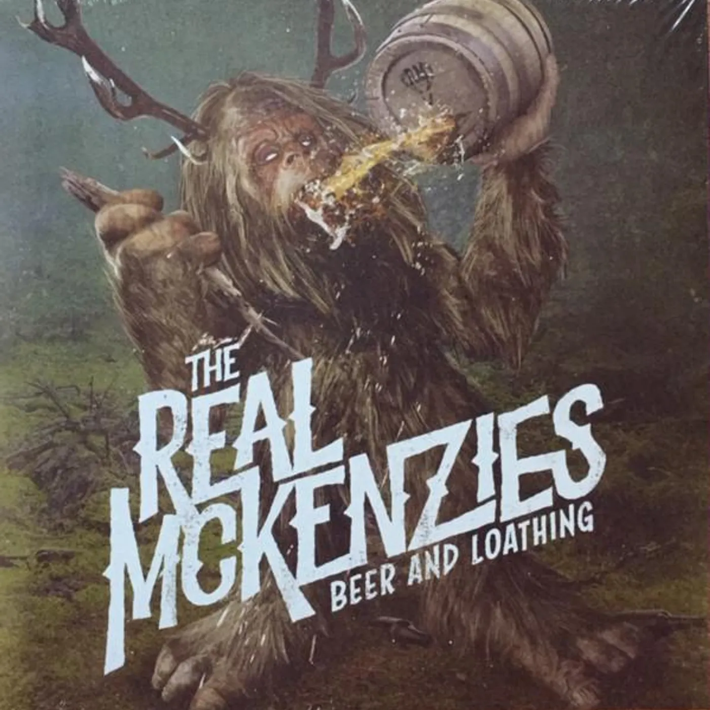 The Real McKenzies BEER & LOATHING CD