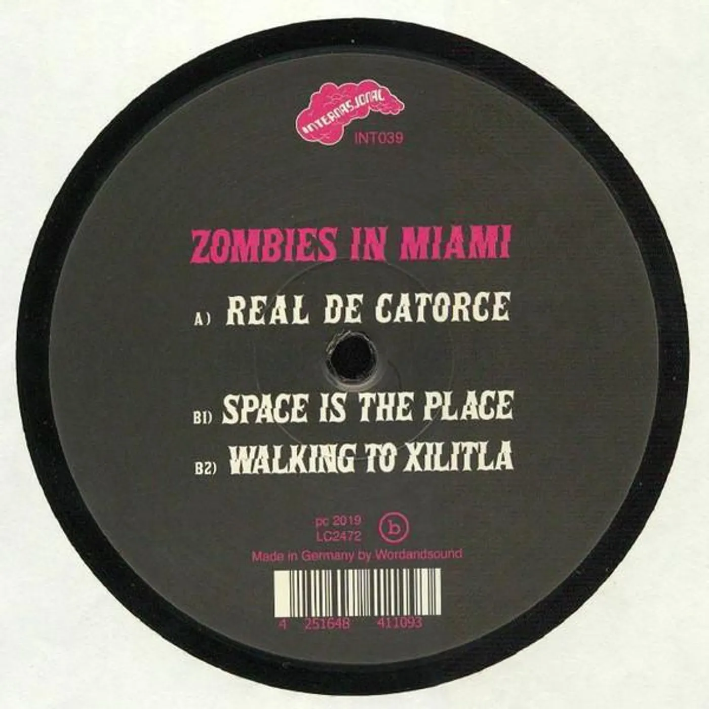 Zombies In Miami Space Is The Place Vinyl Record