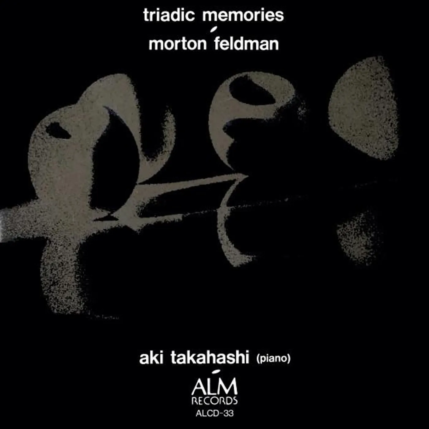 Morton Feldman TRIADIC MEMORIES CD