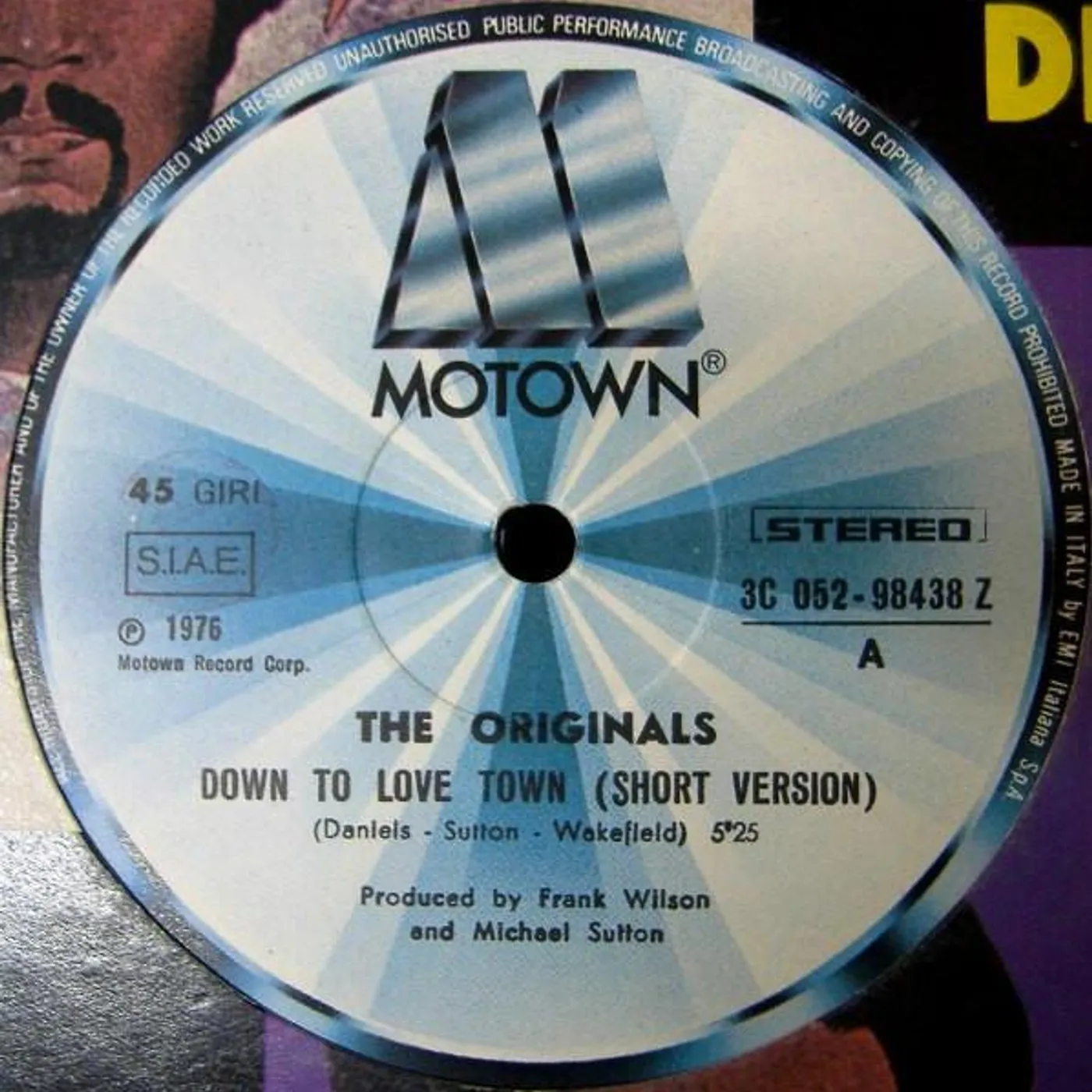 The Originals DOWN TO LOVE TOWN CD