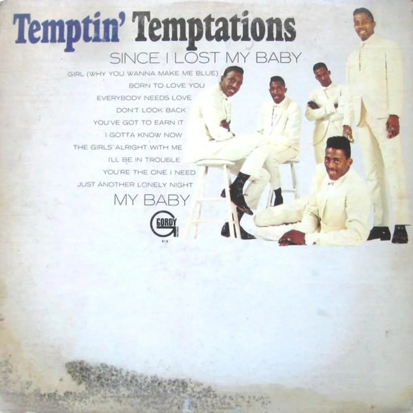 TEMPTIN The Temptations Vinyl Record