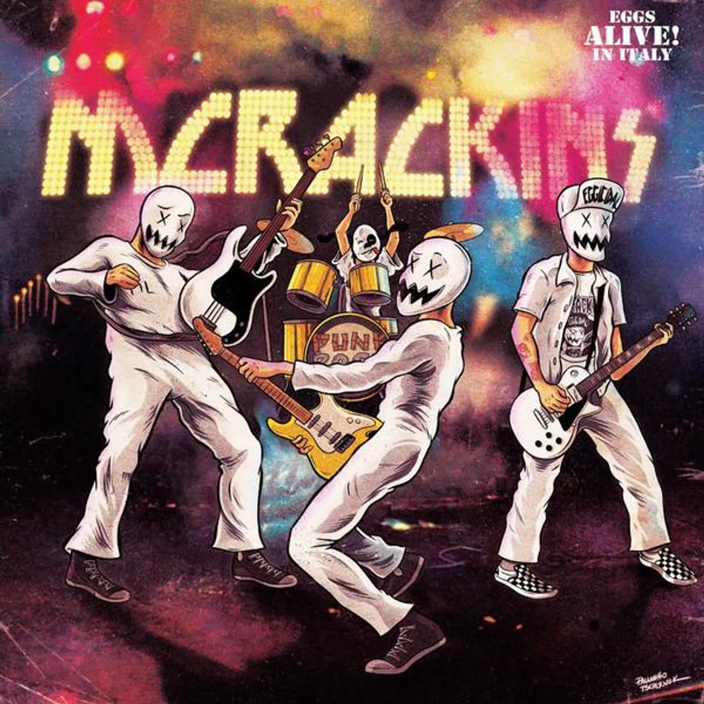 McRackins Eggs ALIVE! in Italy Vinyl Record