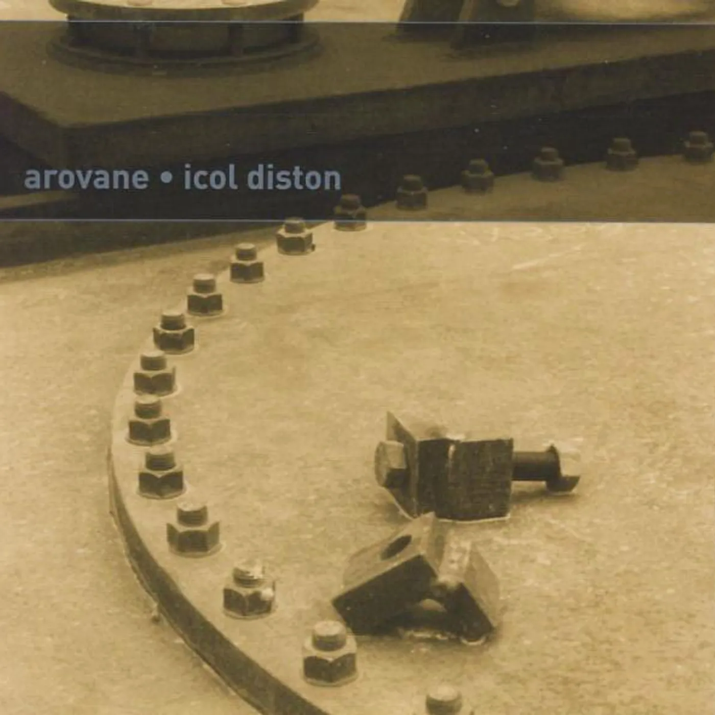 Arovane ICOL DISTON Vinyl Record
