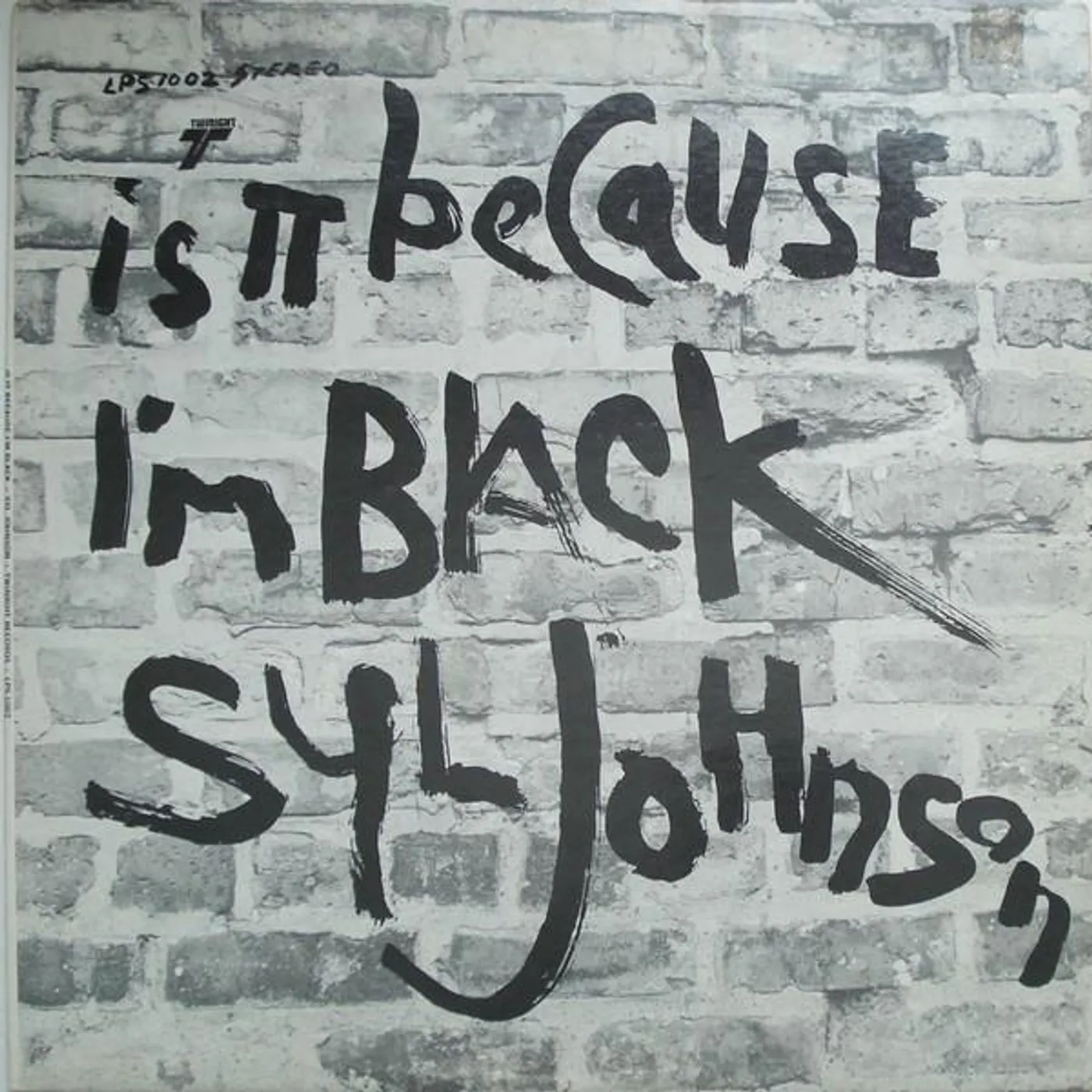 Syl Johnson Is It Because I'm Black Vinyl Record
