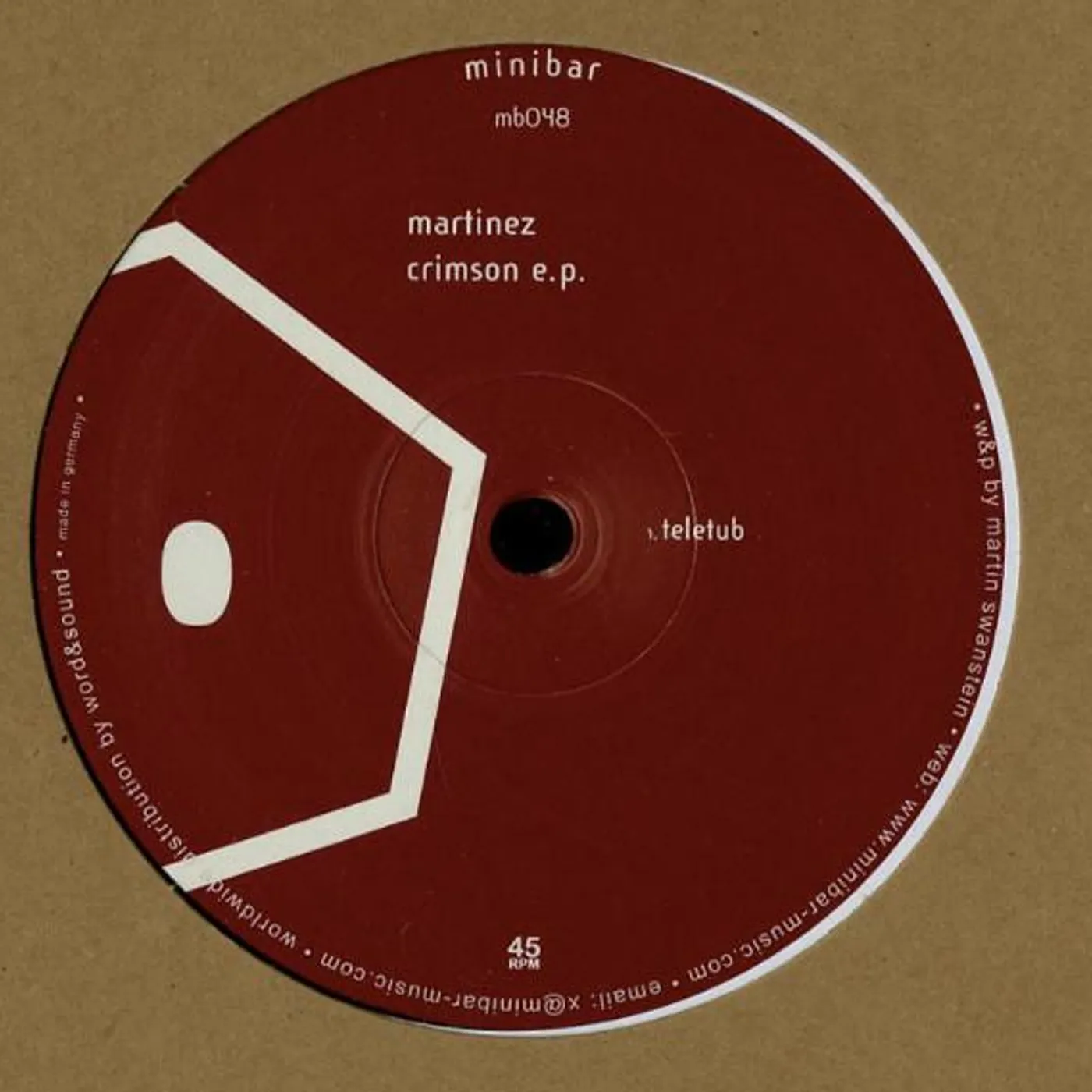 Martinez Crimson EP Vinyl Record