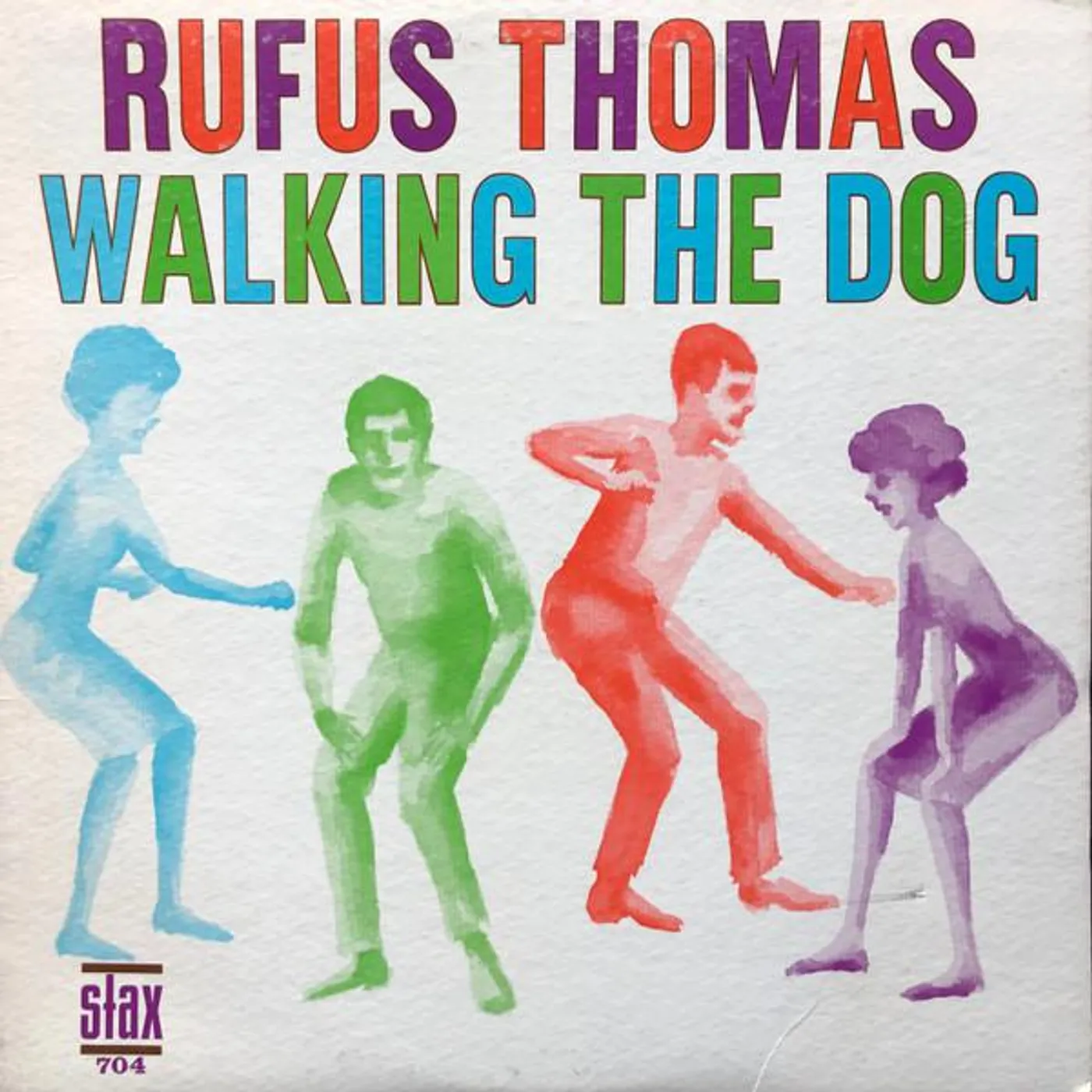 Rufus Thomas Walking The Dog (Pink) Vinyl Record