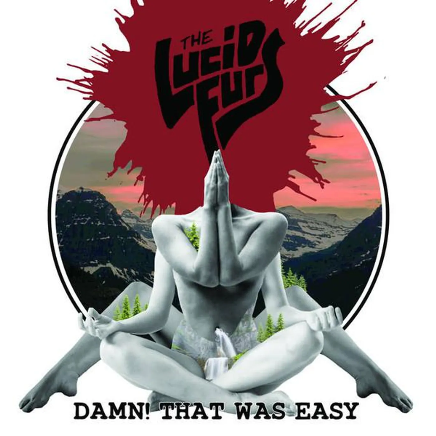 The Lucid Furs DAMN THAT WAS EASY Vinyl Record