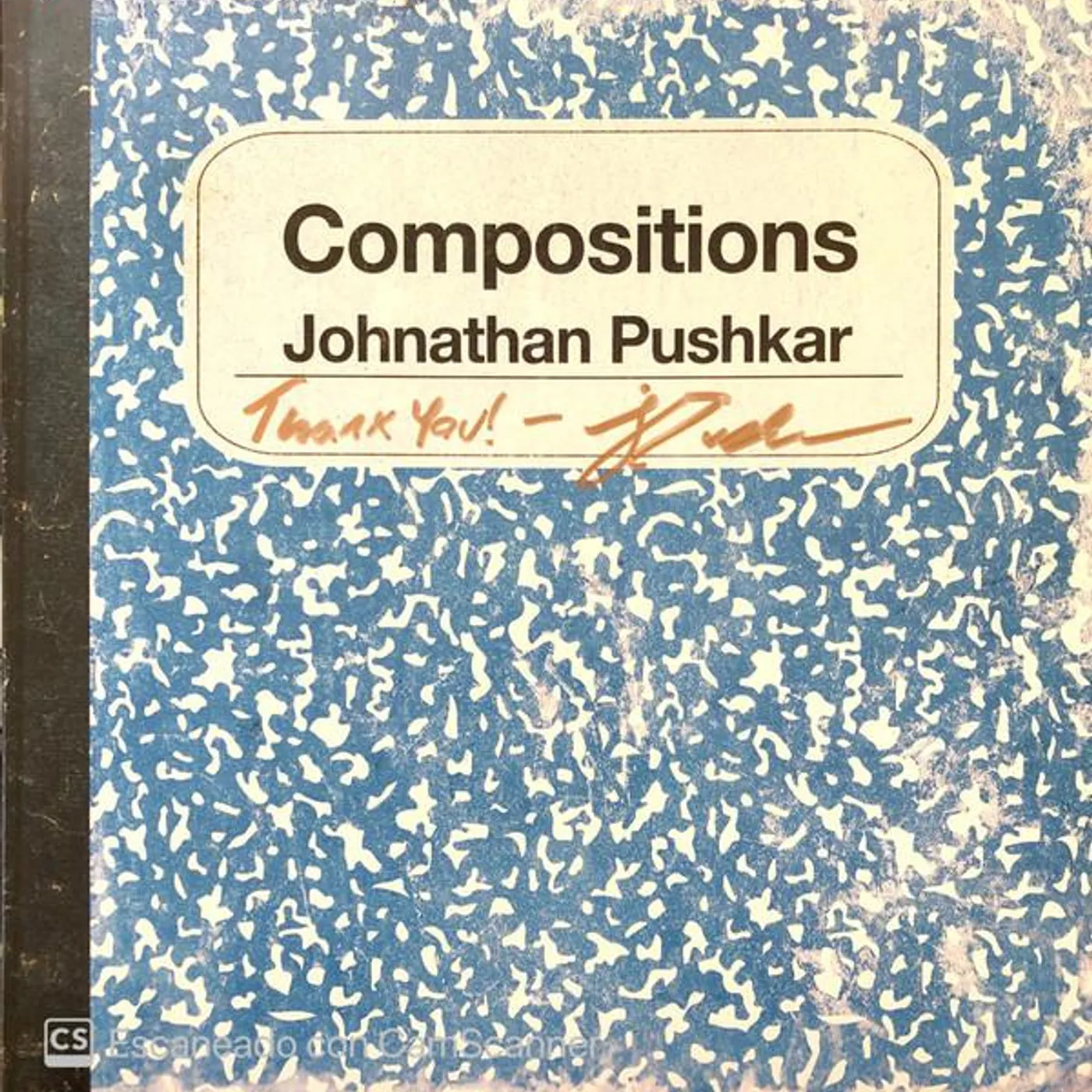 Johnathan Pushkar Compositions Vinyl Record