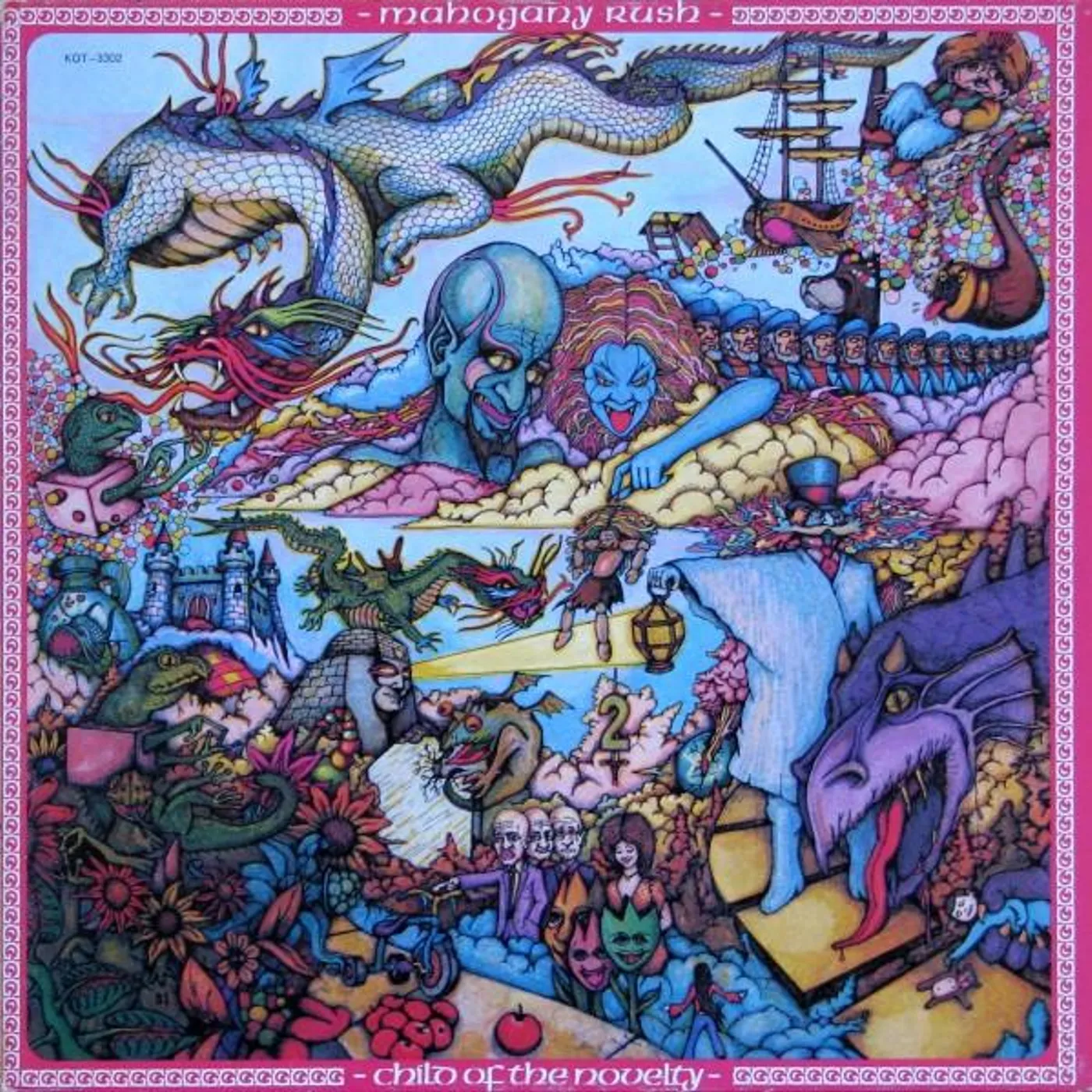 Mahogany Rush CHILD OF NOVELTY Vinyl Record - Italy Release