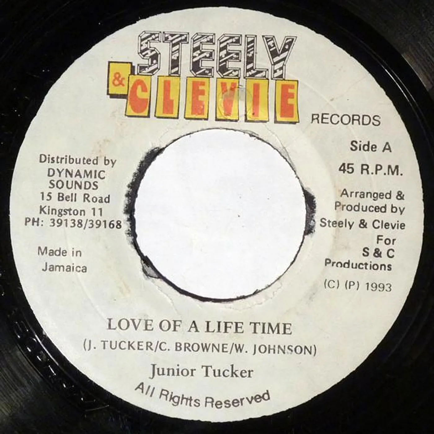 Junior Tucker LOVE OF A LIFETIME (Vinyl)