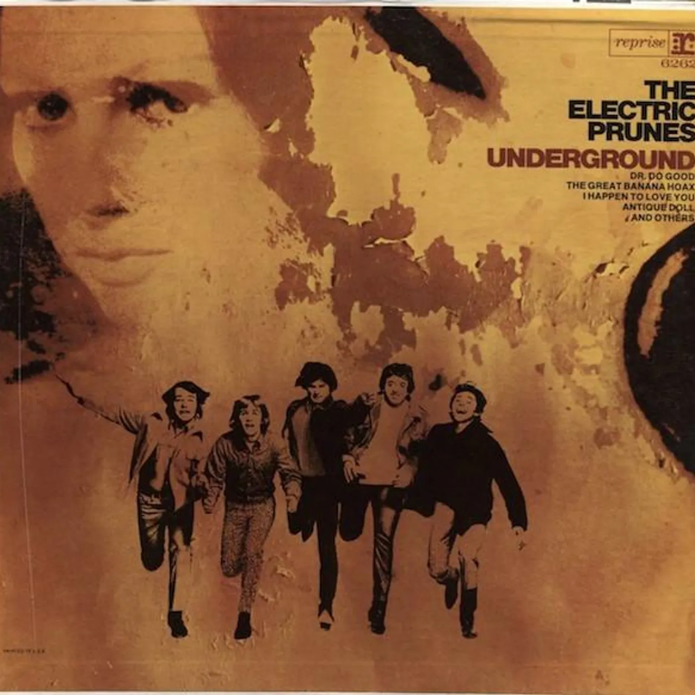 The Electric Prunes UNDERGROUND (TRANSPARENT LIGHT BLUE VINYL) Vinyl Record