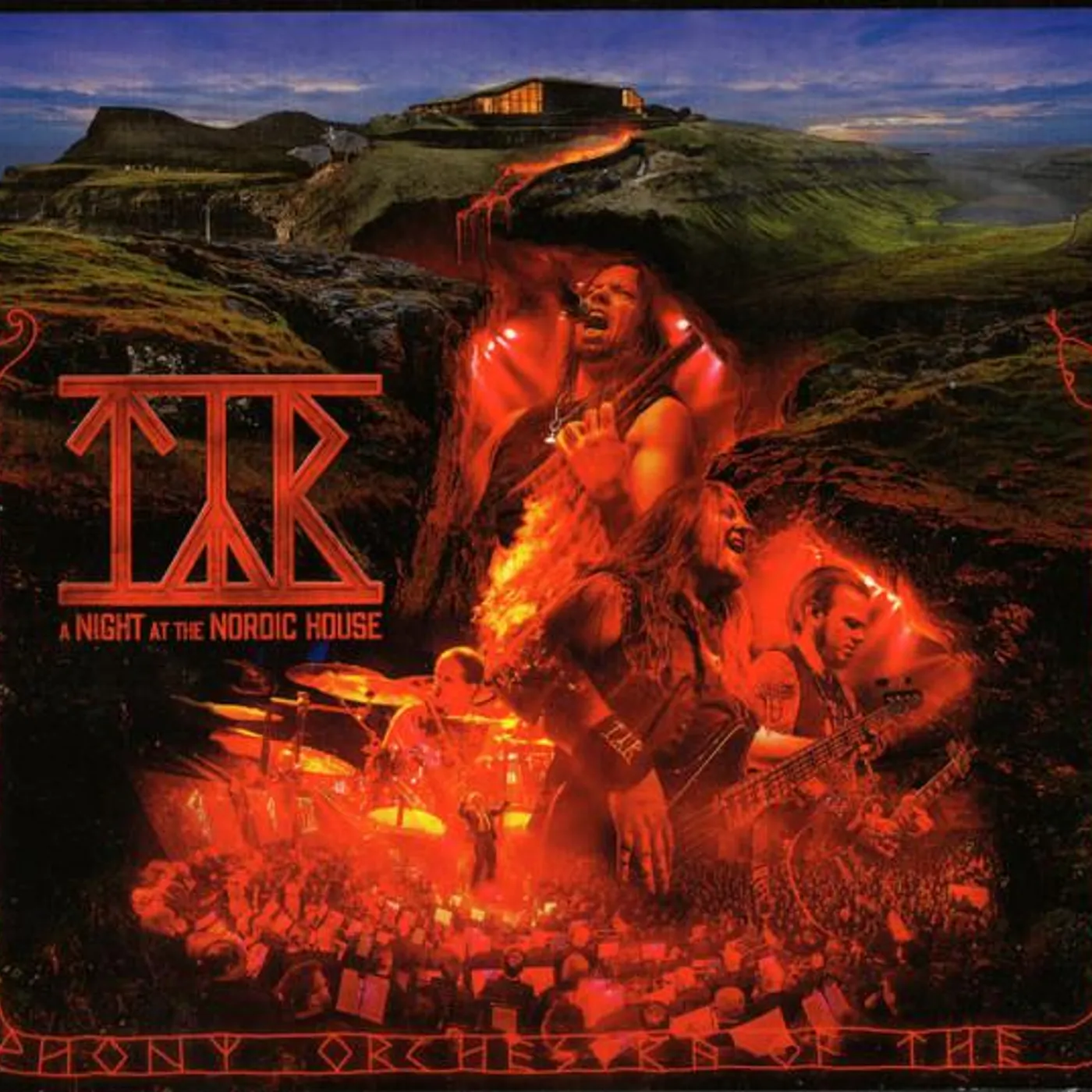 Týr NIGHT AT THE NORDIC HOUSE (WITH THE SYMPHONY ORCHESTRA OF THE FAROE ISLANDS) (2CD/DVD) CD