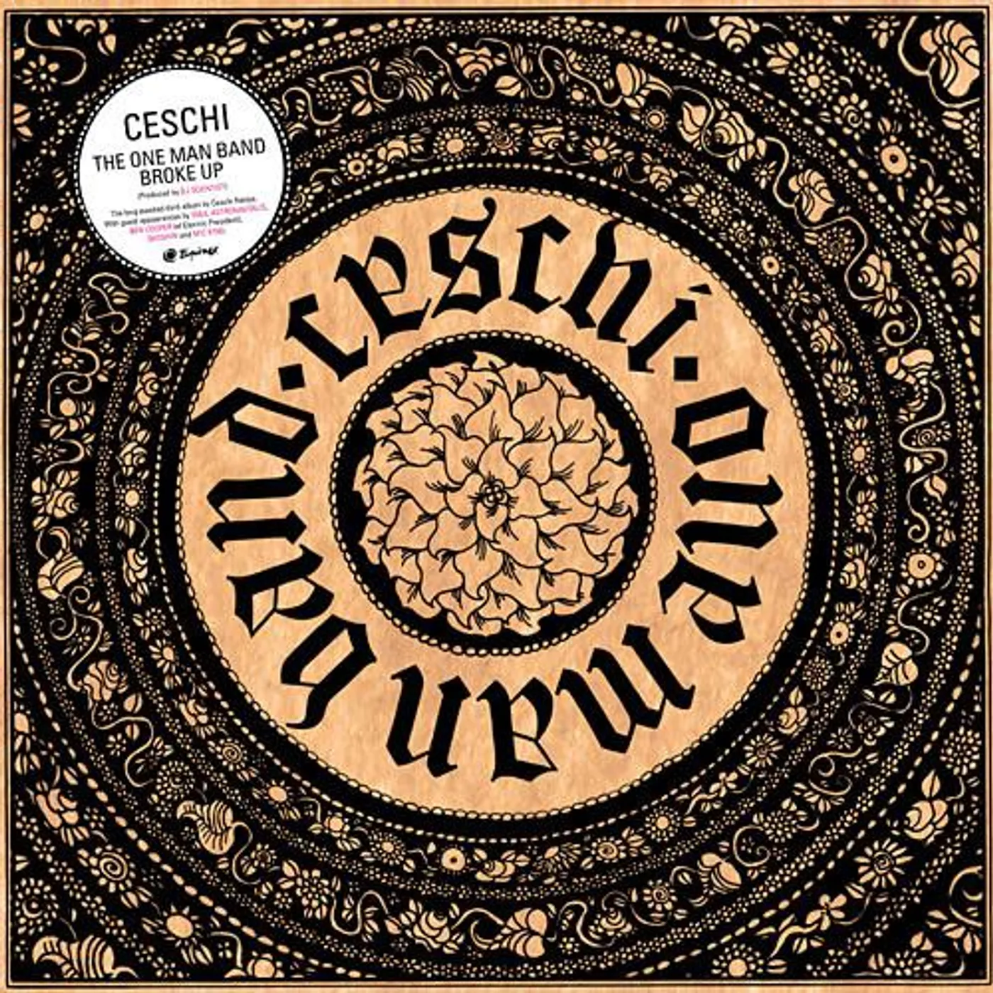 Ceschi The One Man Band Broke Up Lp Vinyl Record