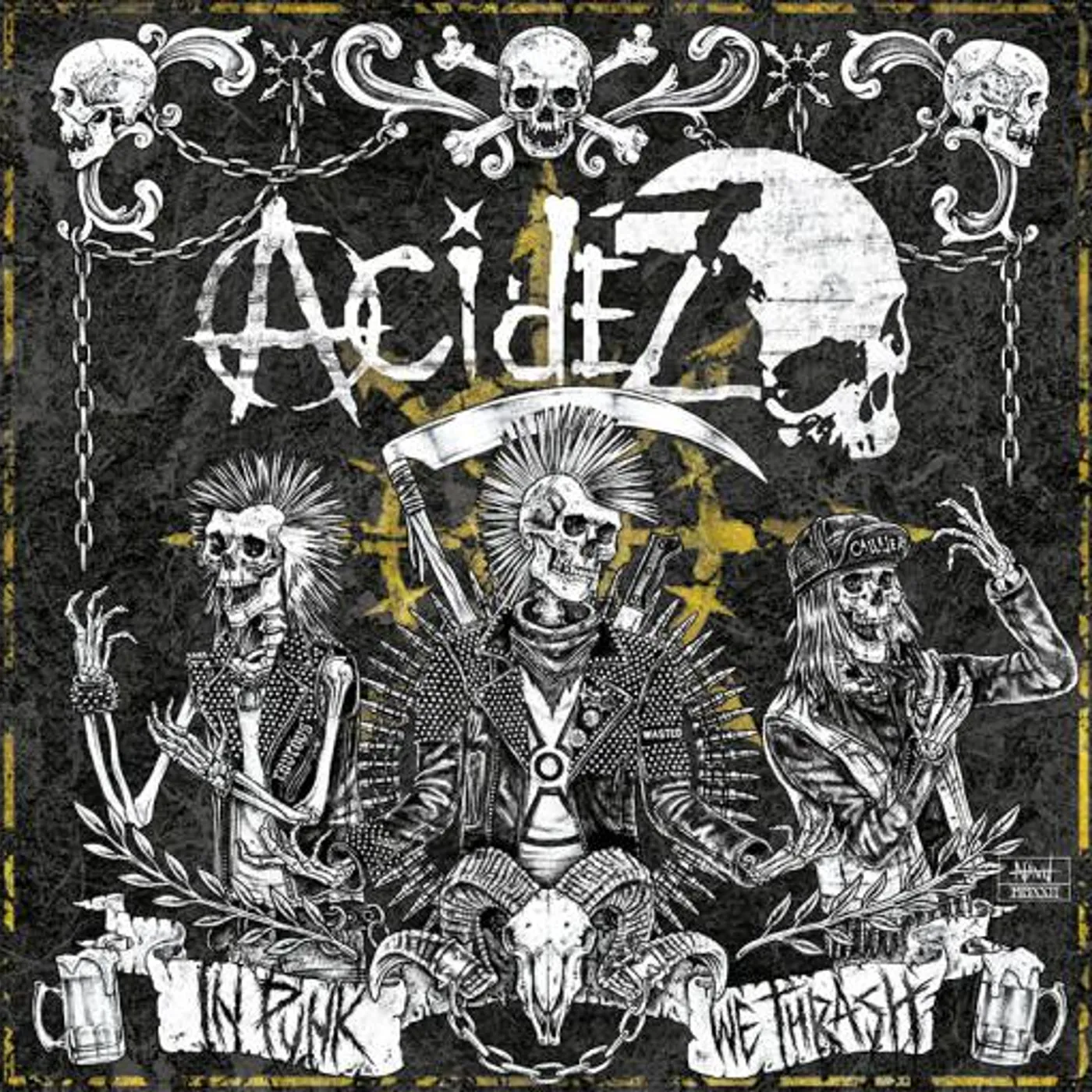 Acidez IN PUNK WE THRASH CD