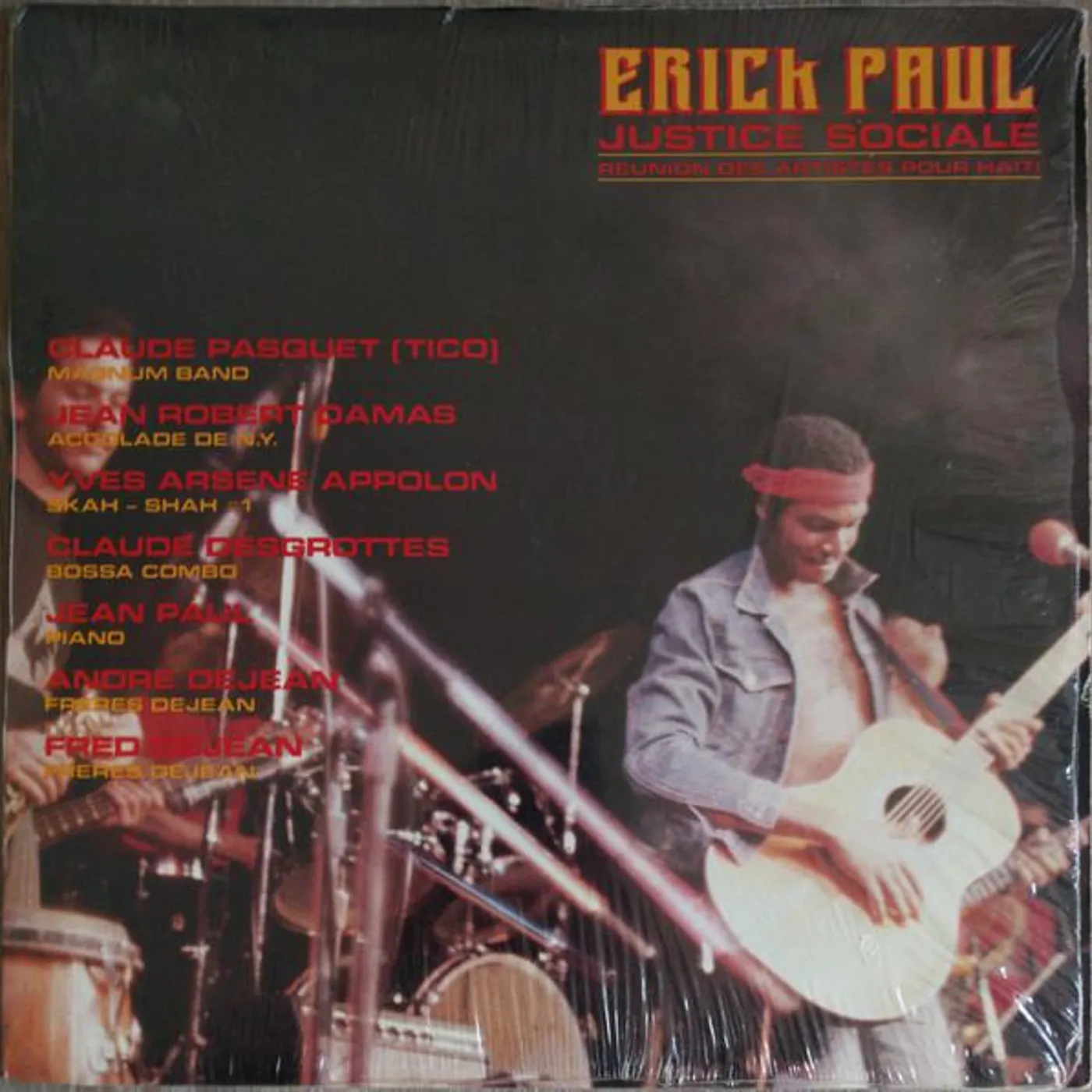 ERICK PAUL JUSTICE SOCIALE CD