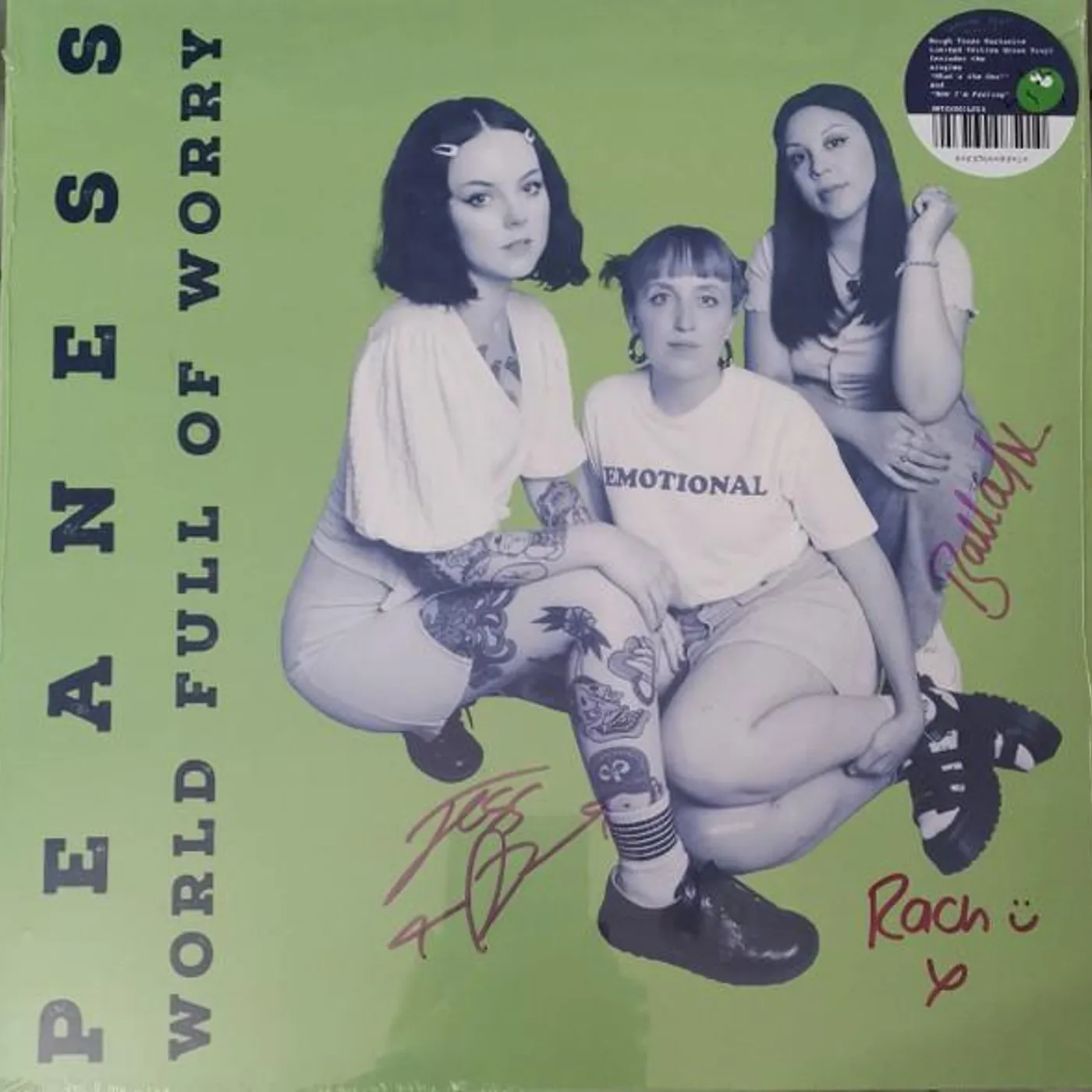 Peaness WORLD FULL OF WORRY CD