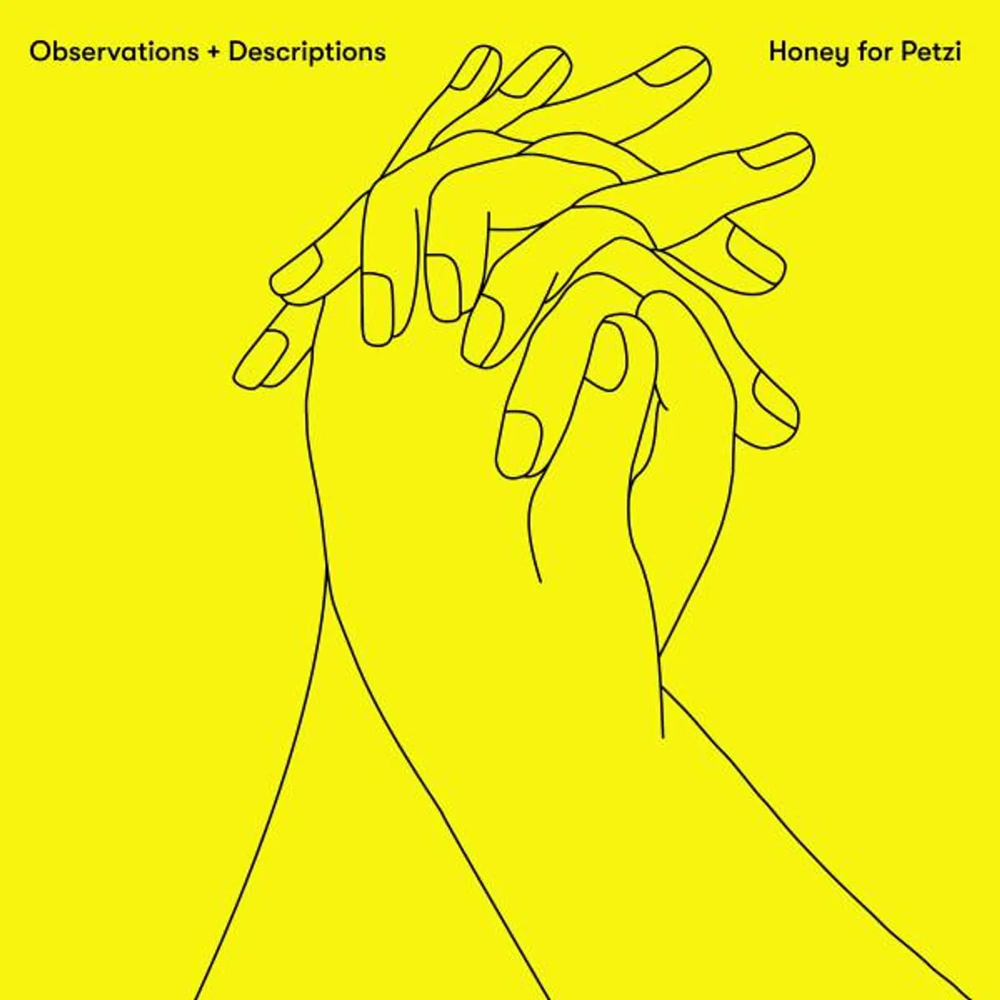 Honey For Petzi OBSERVATIONS & DESCRIPTIONS Vinyl Record