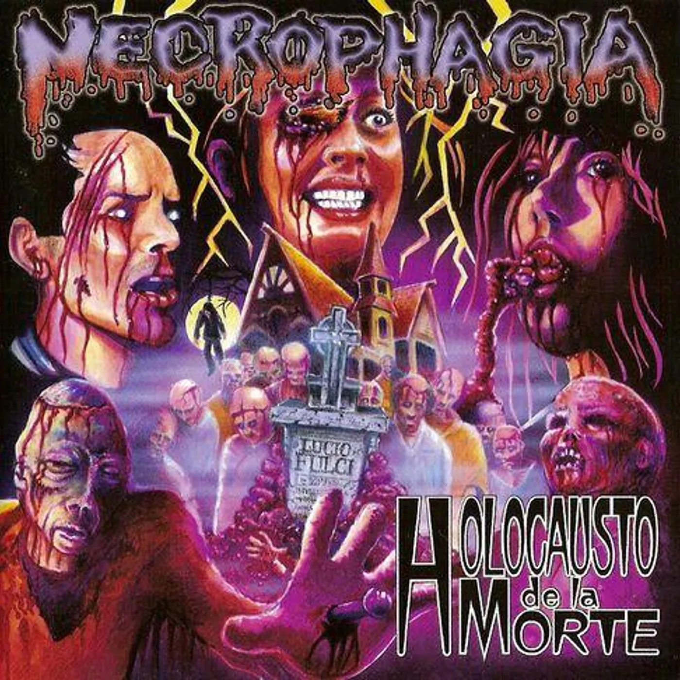 Necrophagia Holocausto De La Morte CD