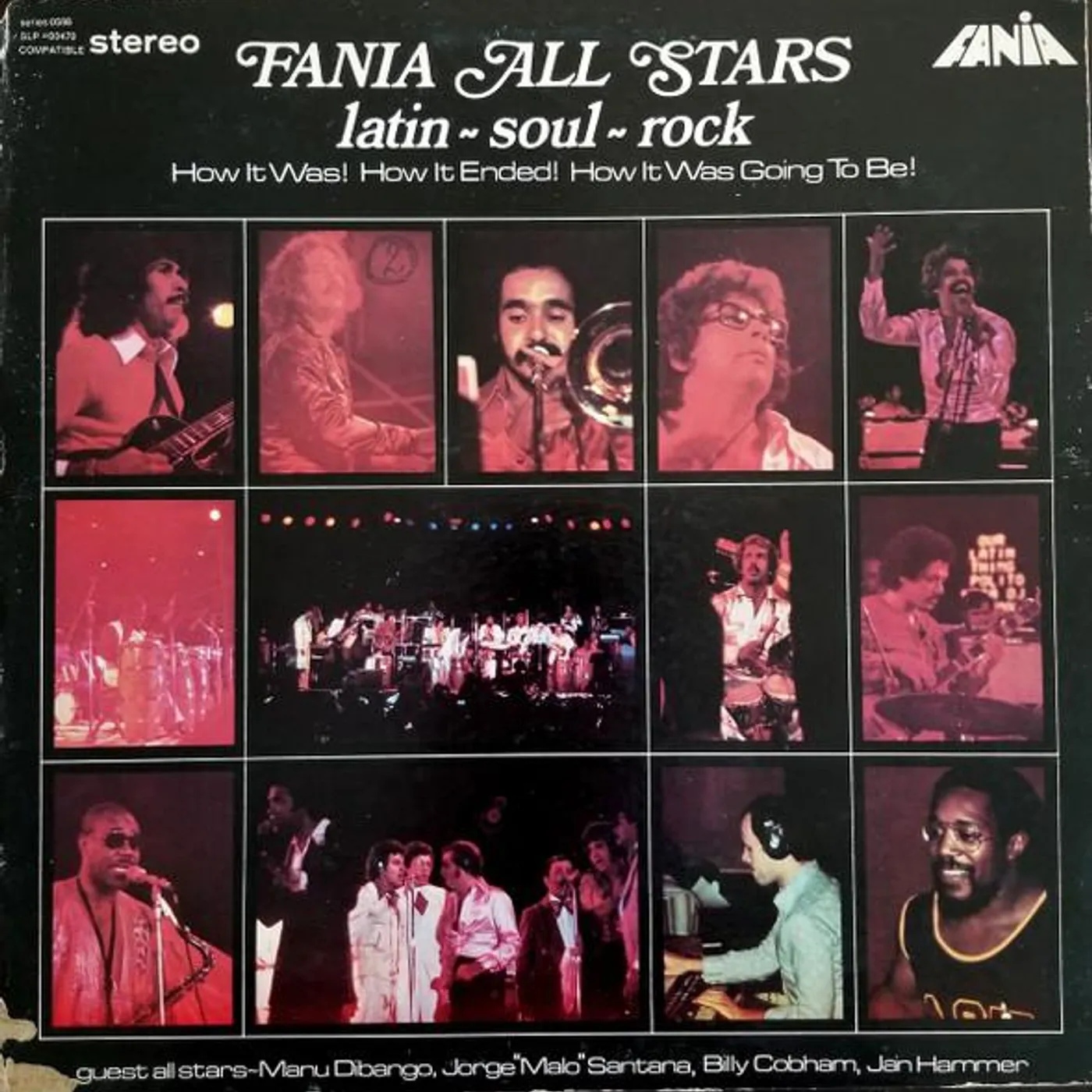 Fania All Stars LATIN-SOUL-ROCK (FRA) Vinyl Record