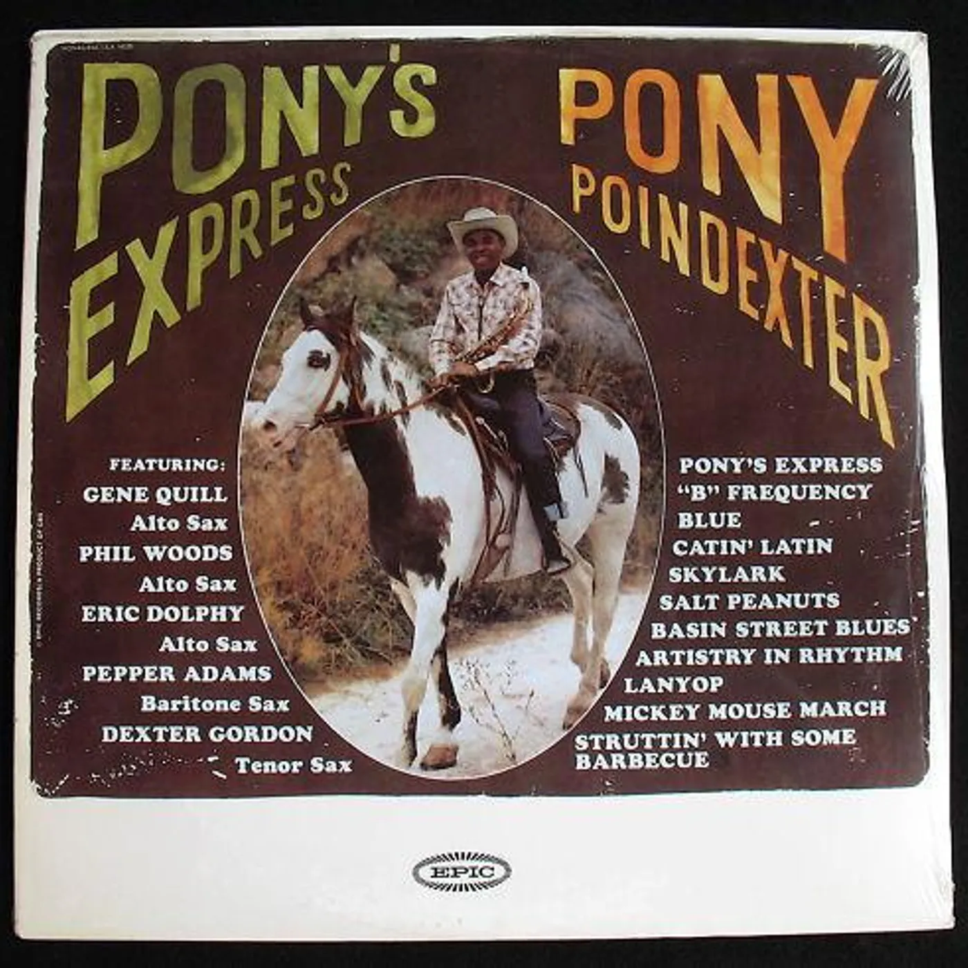 Pony Poindexter Pony's Express Vinyl Record