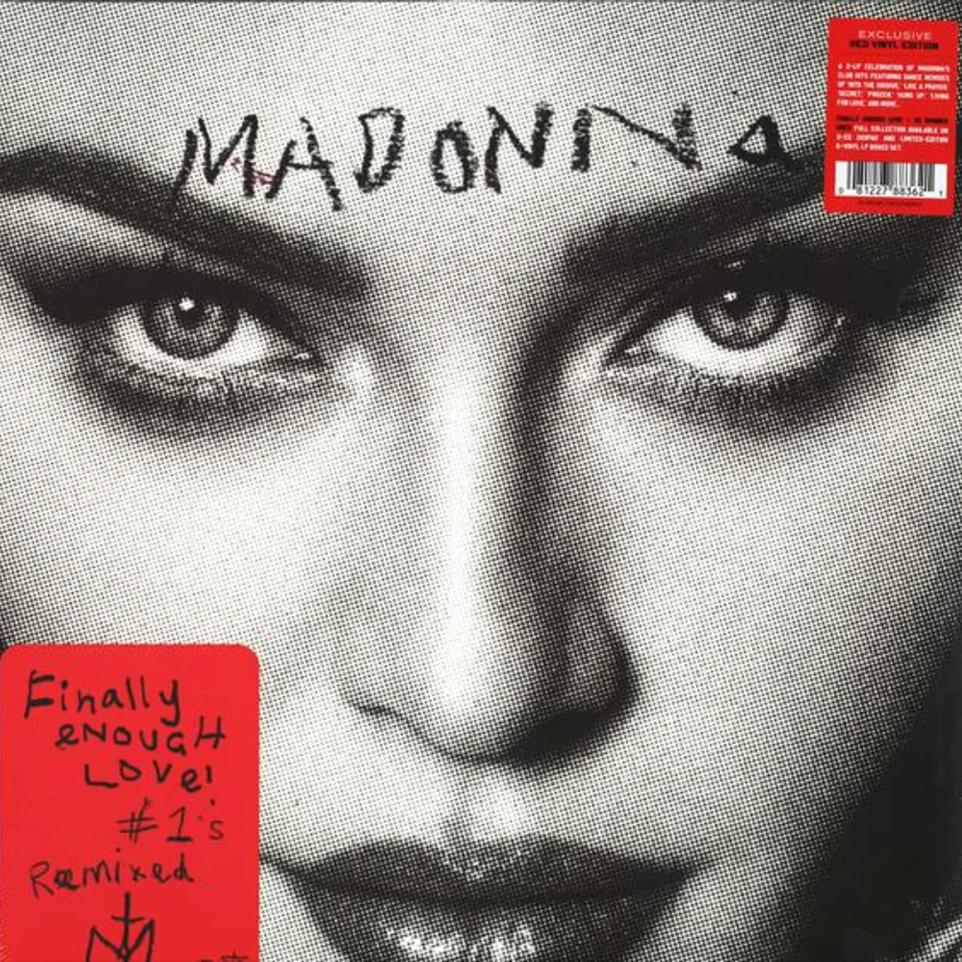 Madonna FINALLY ENOUGH LOVE (2LP) Vinyl Record