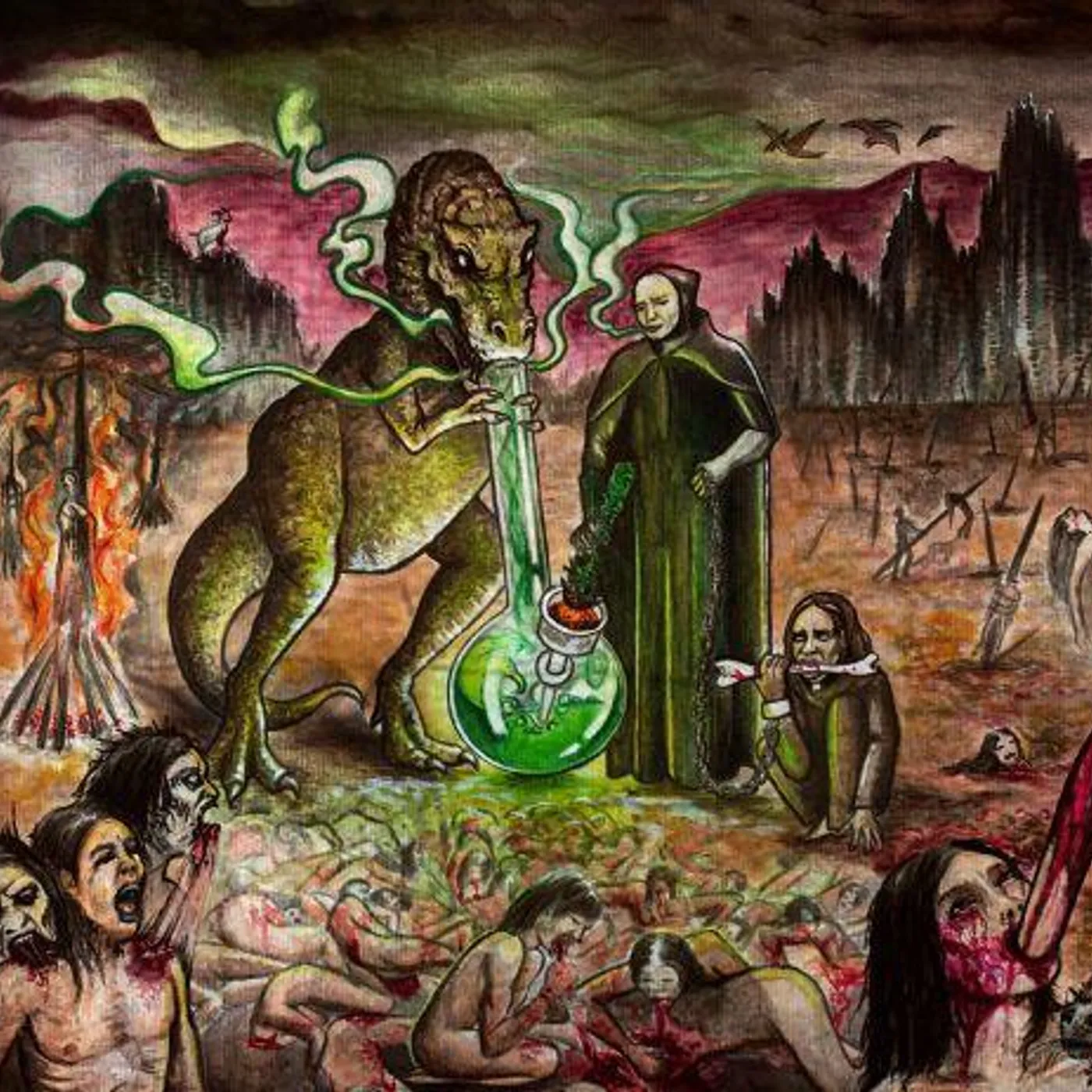 Pachiderma IL DIAVOLO, LA PESTE, LA MORTE Vinyl Record